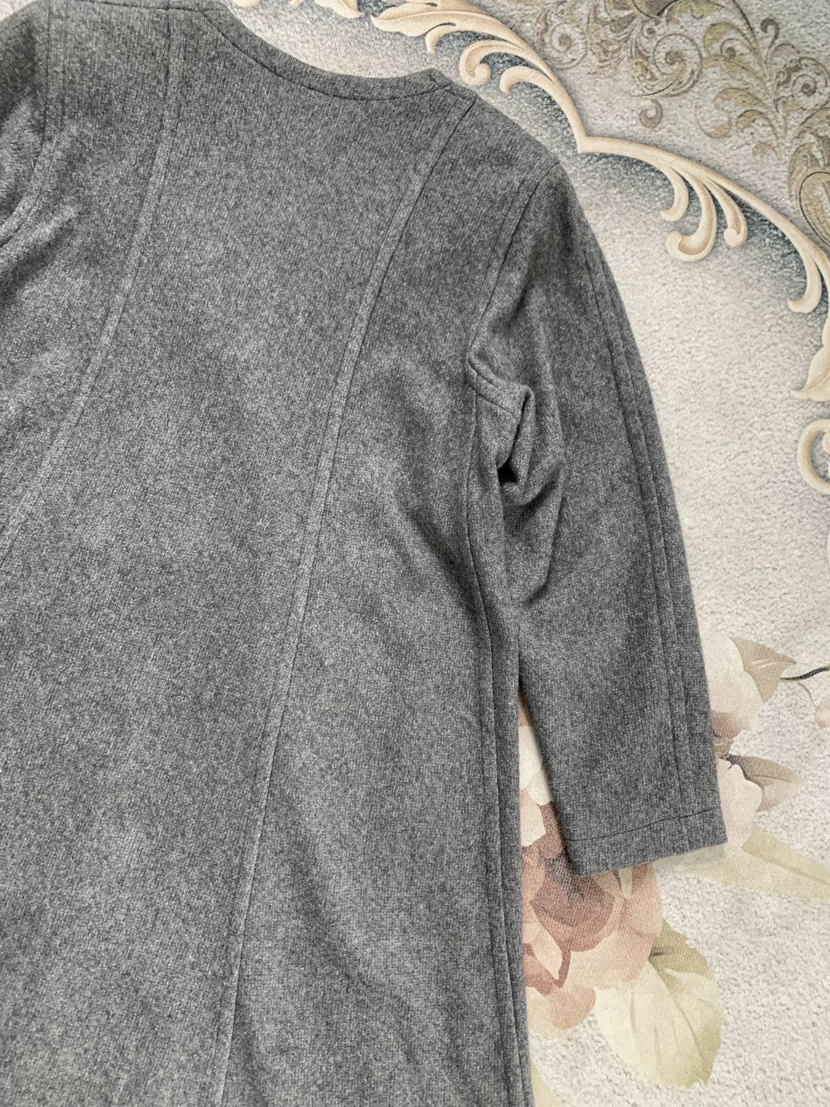 Issey Miyake Vintage 70s Issey Miyake Blend Wool Long Coat Size M / US 6-8 / IT 42-44 - 11 Thumbnail