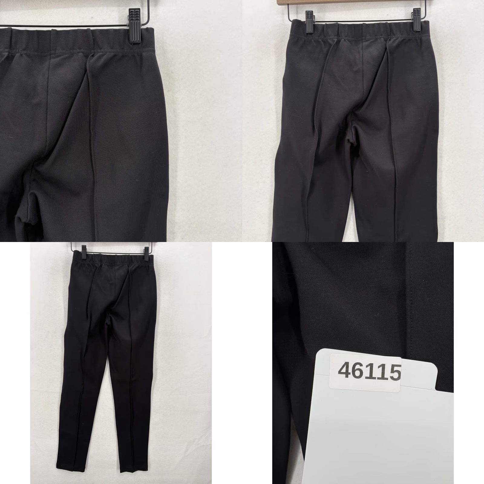 Lilly Pulitzer Lilly Pulitzer Womens Small Black High Rise Ponte Leggings Ankle Stretch Nylon Spandex Size 28" / US 6 / IT 42 - 9 Thumbnail