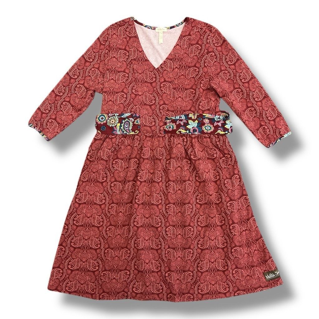 Other Matilda Jane Arianna Paisley Tie Waist Midi Dress Size Large Size US L / EU 52-54 / 3 - 1 Thumbnail