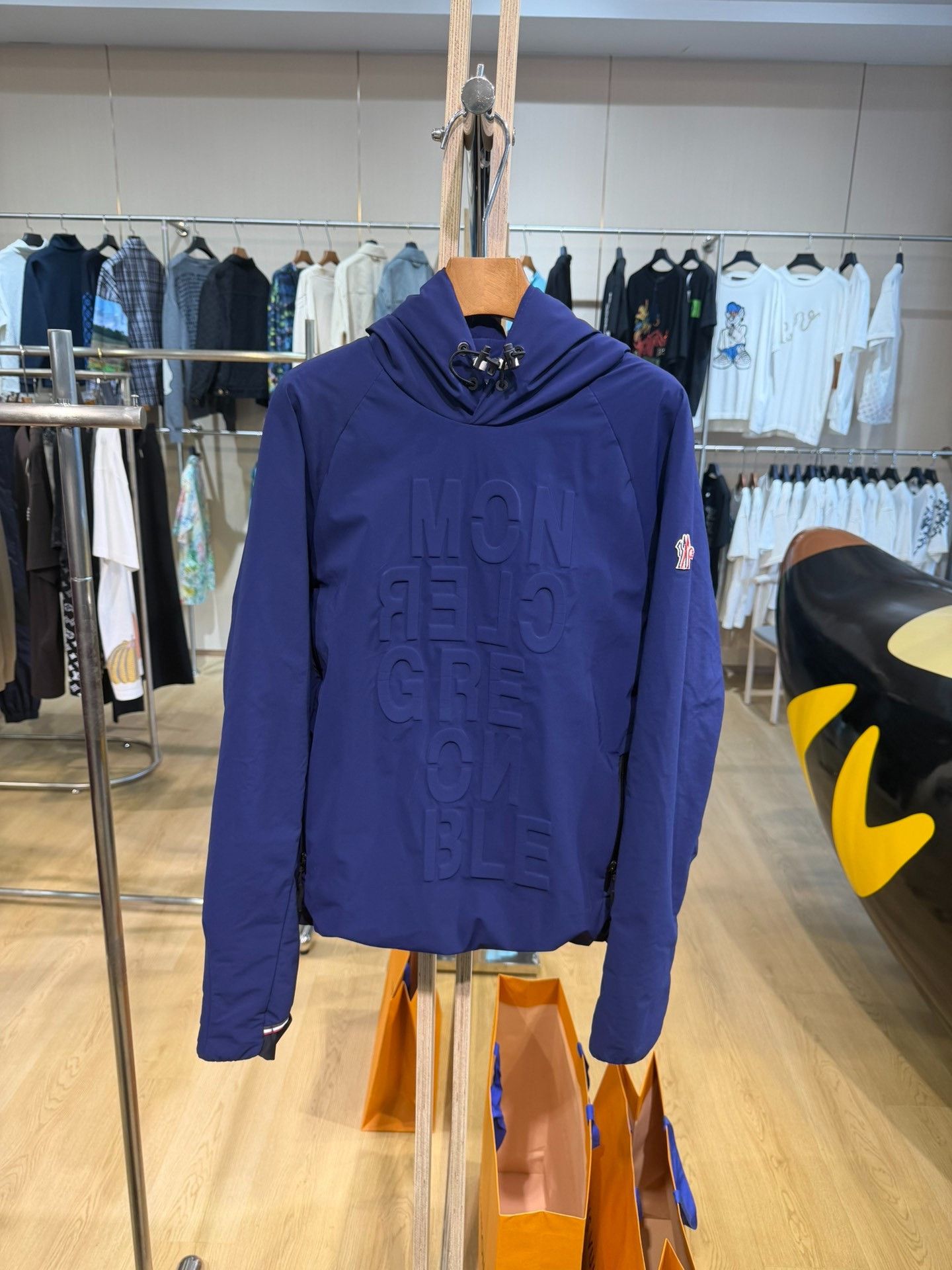 Moncler Moncler Blue Sweatshirt Jacket XS Size XS / US 0-2 / IT 36-38 - 1 Thumbnail