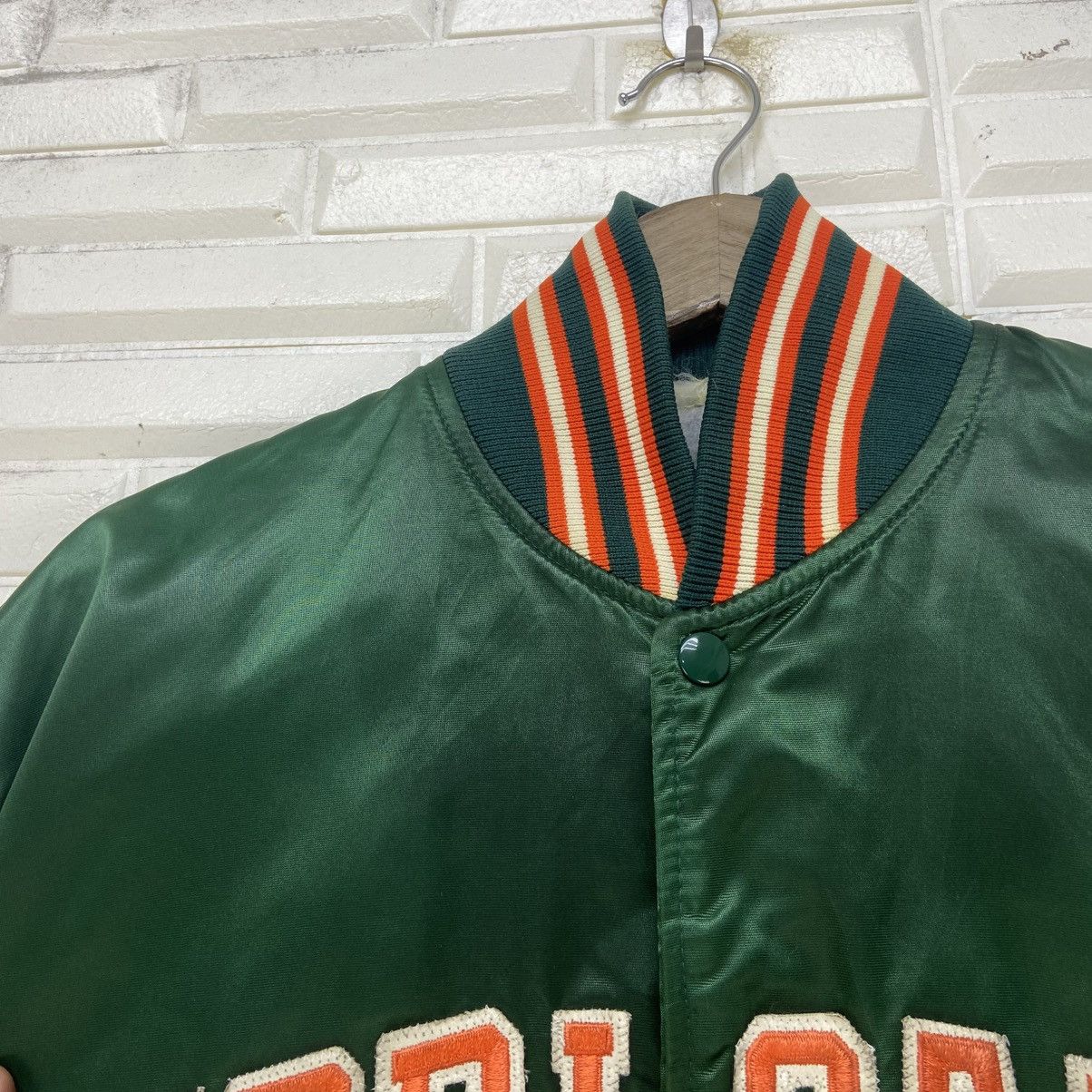 NFL Vintage NFL Hurricanes by Starter Satin Varsity Jacket Size US L / EU 52-54 / 3 - 7 Thumbnail