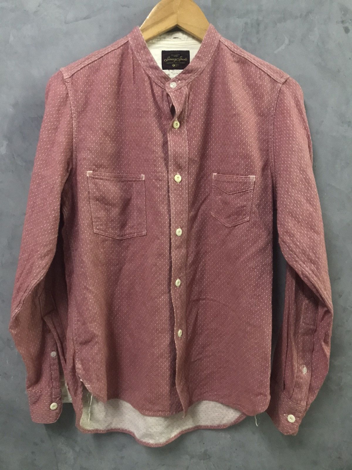 Japanese Brand × Sunny Sports SUNNY CLOUD - Red Chambray Selvedge Work Shirt Size US M / EU 48-50 / 2 - 1 Thumbnail