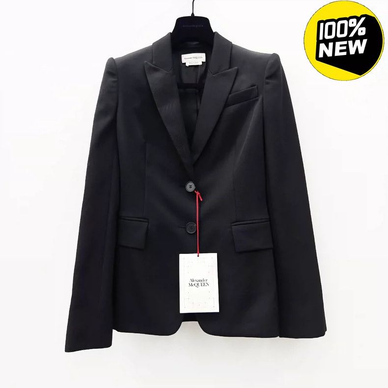 Other Alexander Mcqueen Peak-shaped shoulder suit Size 38R - 1 Thumbnail