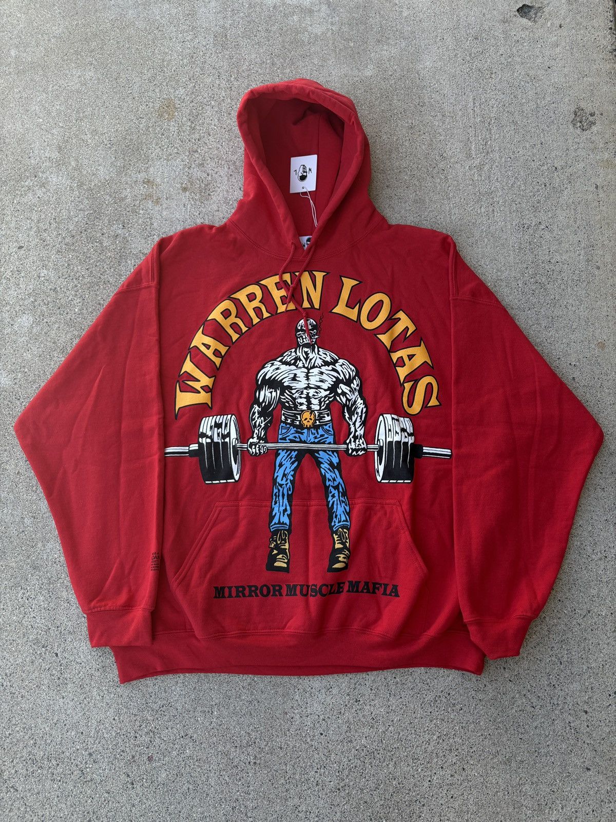 Warren Lotas WARREN LOTAS HOODIE MIRROR MUSCLE MAFIA MMM DEADLIFT