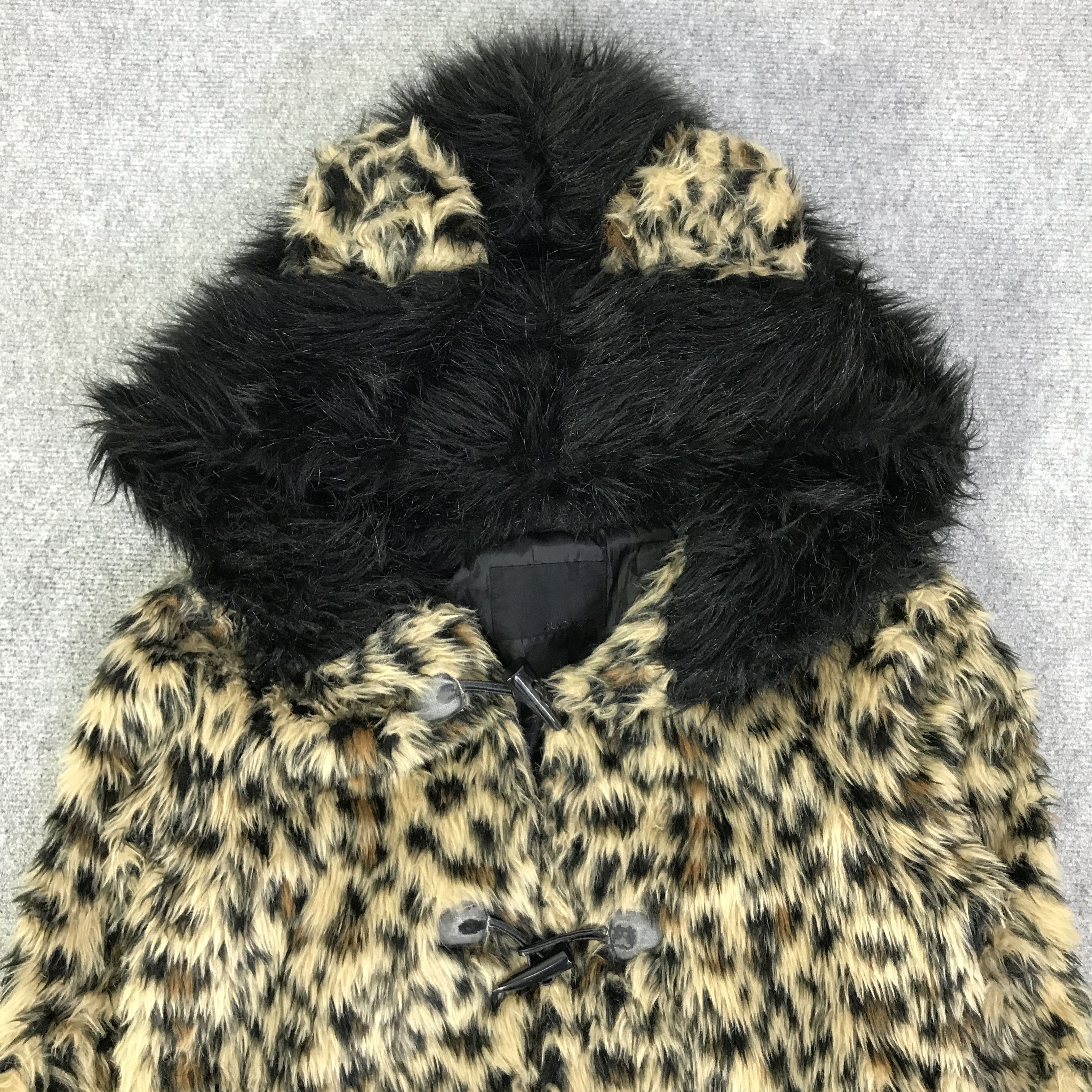 If Six Was Nine GOTHIC STYLE JAPAN GLAD NEWS FUR HOODIE JACKET K89B18 Size US L / EU 52-54 / 3 - 2 Thumbnail
