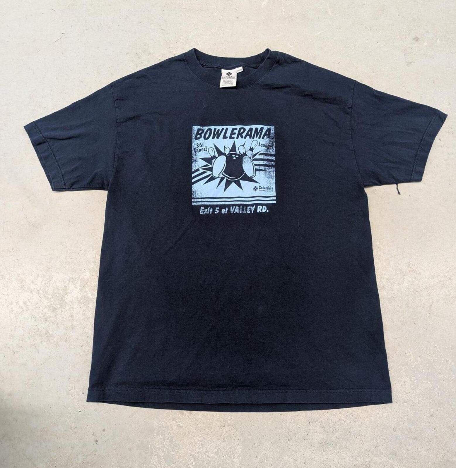 Columbia Vintage Columbia Sportswear Bowlerama Bowling Promo T-shirt Size US XL / EU 56 / 4 - 1 Thumbnail