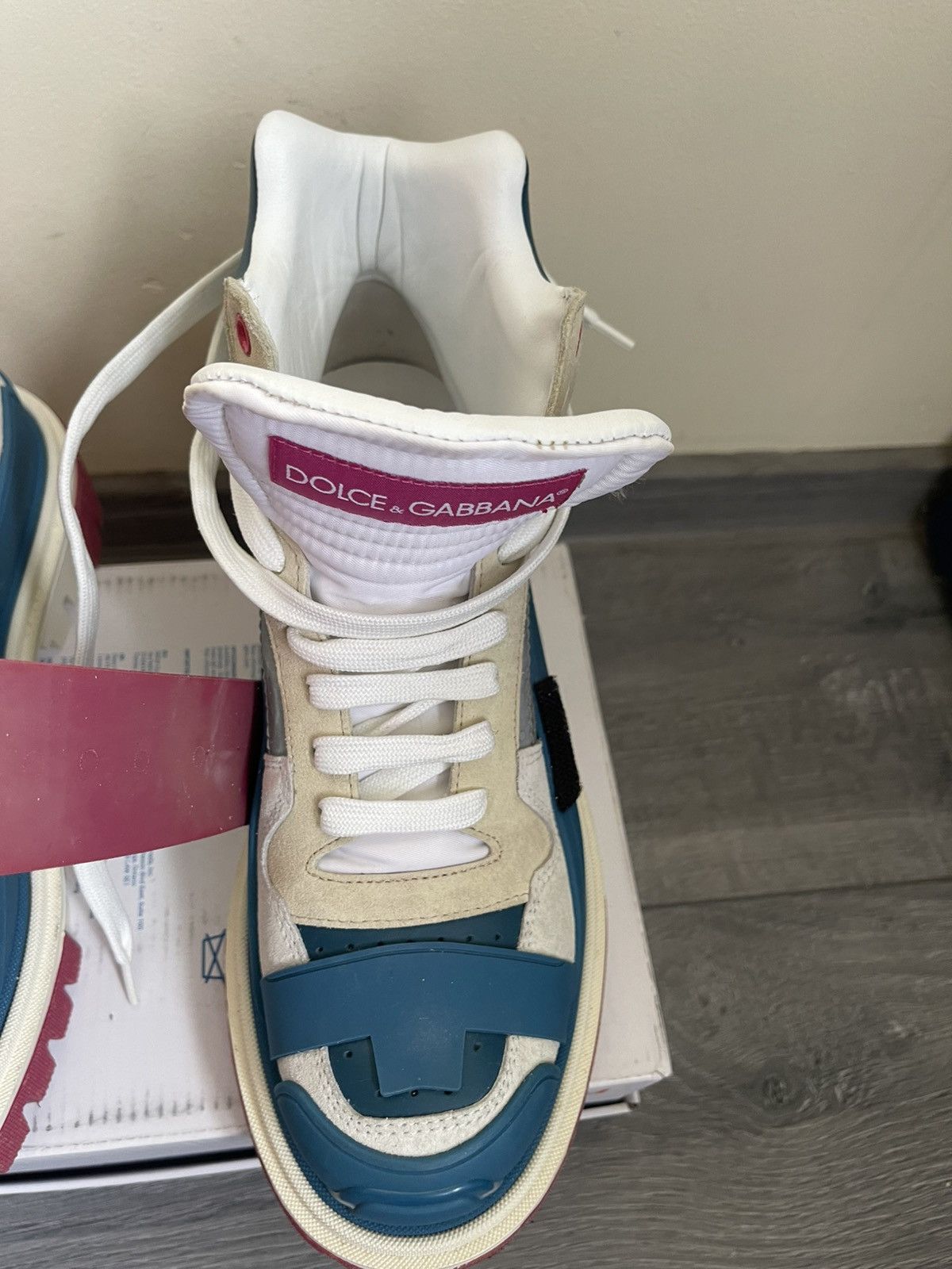 Dolce & Gabbana Dolce & Gabbana high-tops trainers boots Size US 5.5 / EU 38 - 20 Thumbnail