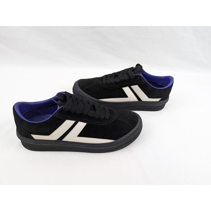 Lanvin o1rshd1 High Sole Low-Top Sneakers in Black/Off White Size US 9 / EU 42 - 11 Thumbnail