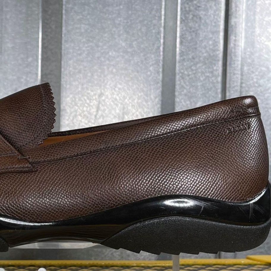 Bally Bally Micson Coffee Leather Loafers US 7 EEE Size US 7 / EU 40 - 6 Thumbnail