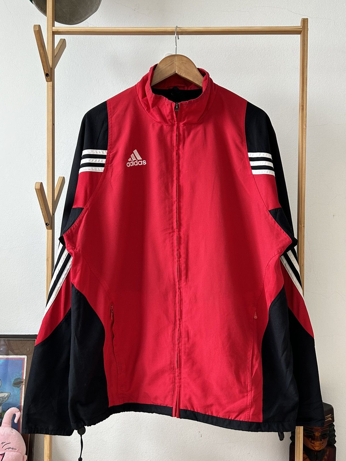 Adidas × Vintage Vtg 00's Adidas Jacket Size US L / EU 52-54 / 3 - 1 Thumbnail