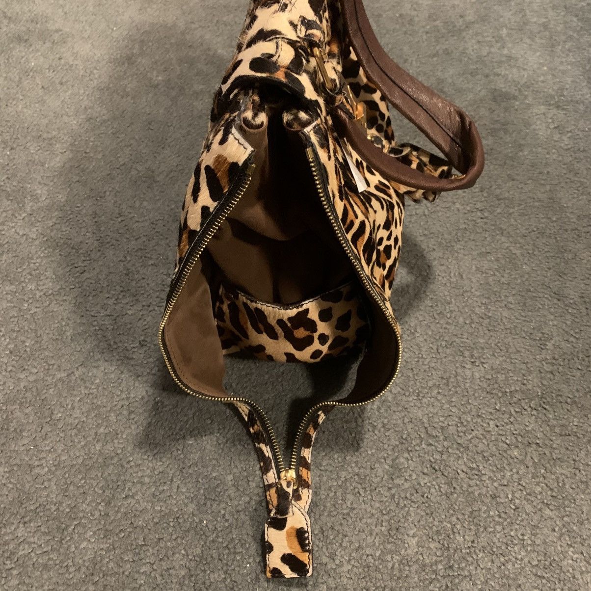 Chloe Chloe Leopard skin Darla Satchel Size ONE SIZE - 7 Thumbnail