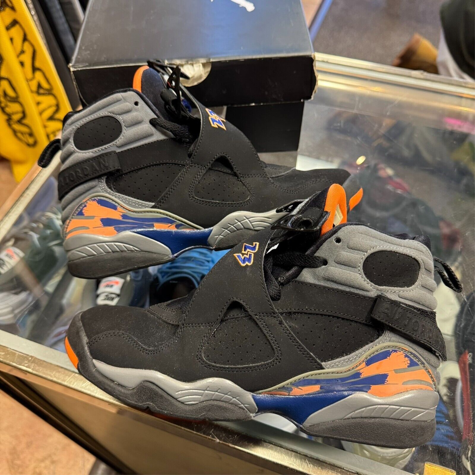 Nike Nike Air Jordan 8 Retro (GS) "Phoenix Suns" Size 6.5y/8w Size US 6 / IT 36 - 2 Thumbnail