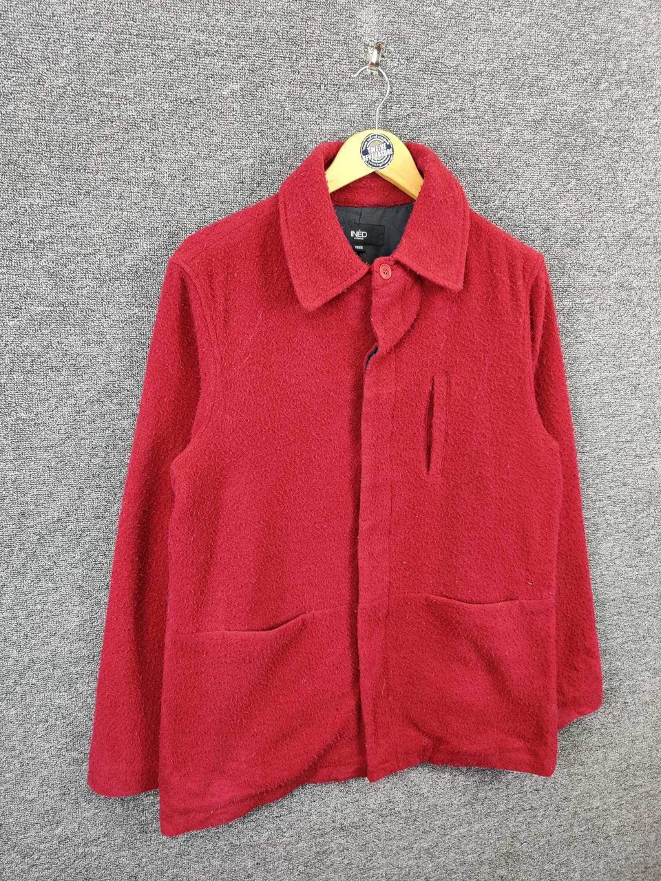 Yohji Yamamoto Vintage Ined Homme Japan Yohji Yamamoto Soft Wool Long Coat Size US M / EU 48-50 / 2 - 5 Thumbnail