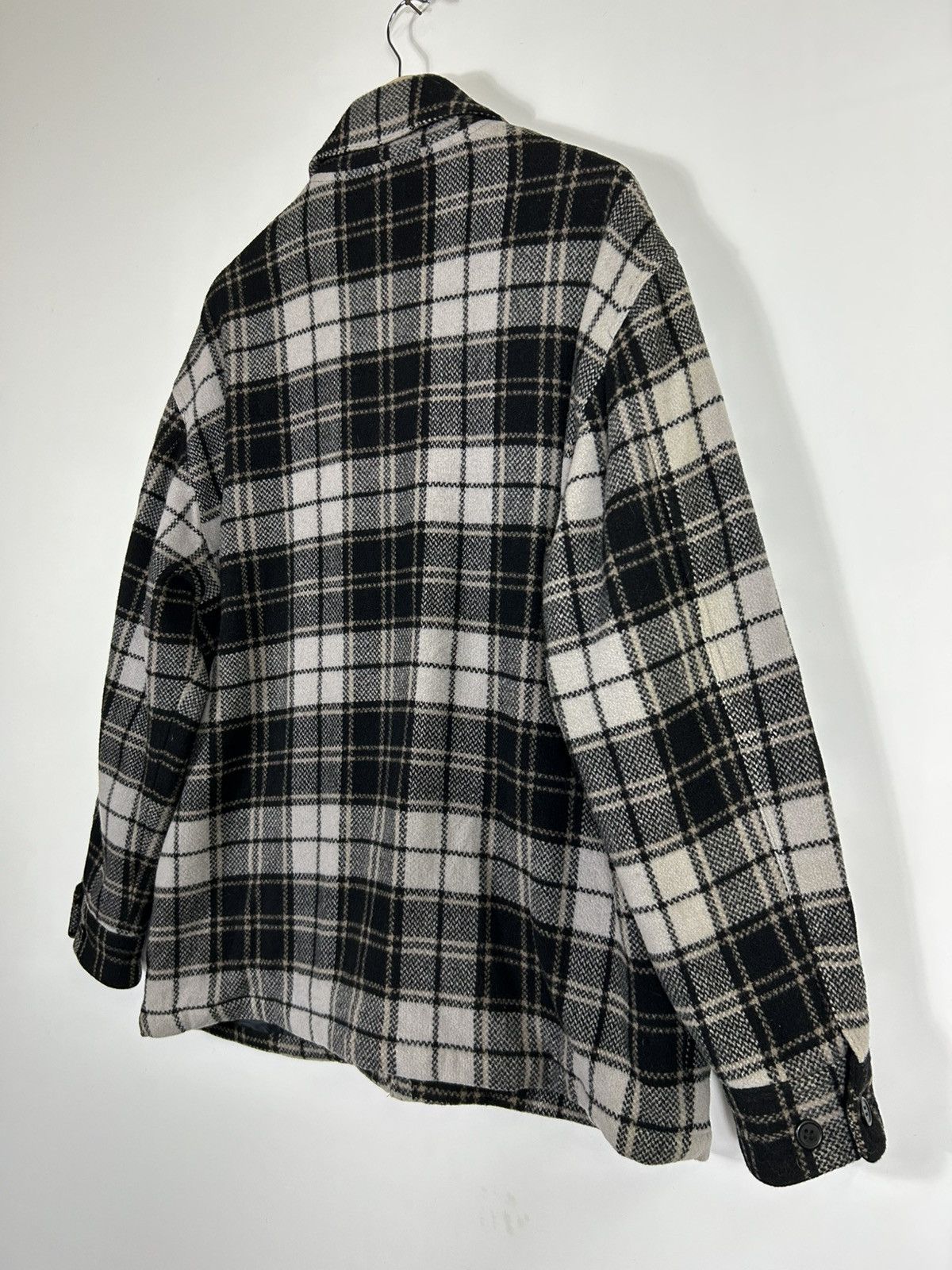 Vintage ⚡️Vintage Cotton Company Flannel Button Chore Shirt Jacket Size US L / EU 52-54 / 3 - 15 Thumbnail