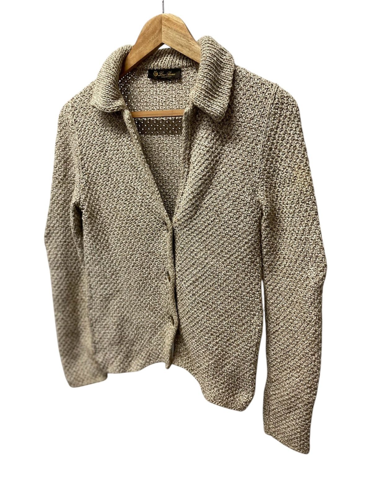 Loro Piana Loro Piana Knitted Pattern Jacket Size S / US 4 / IT 40 - 4 Thumbnail