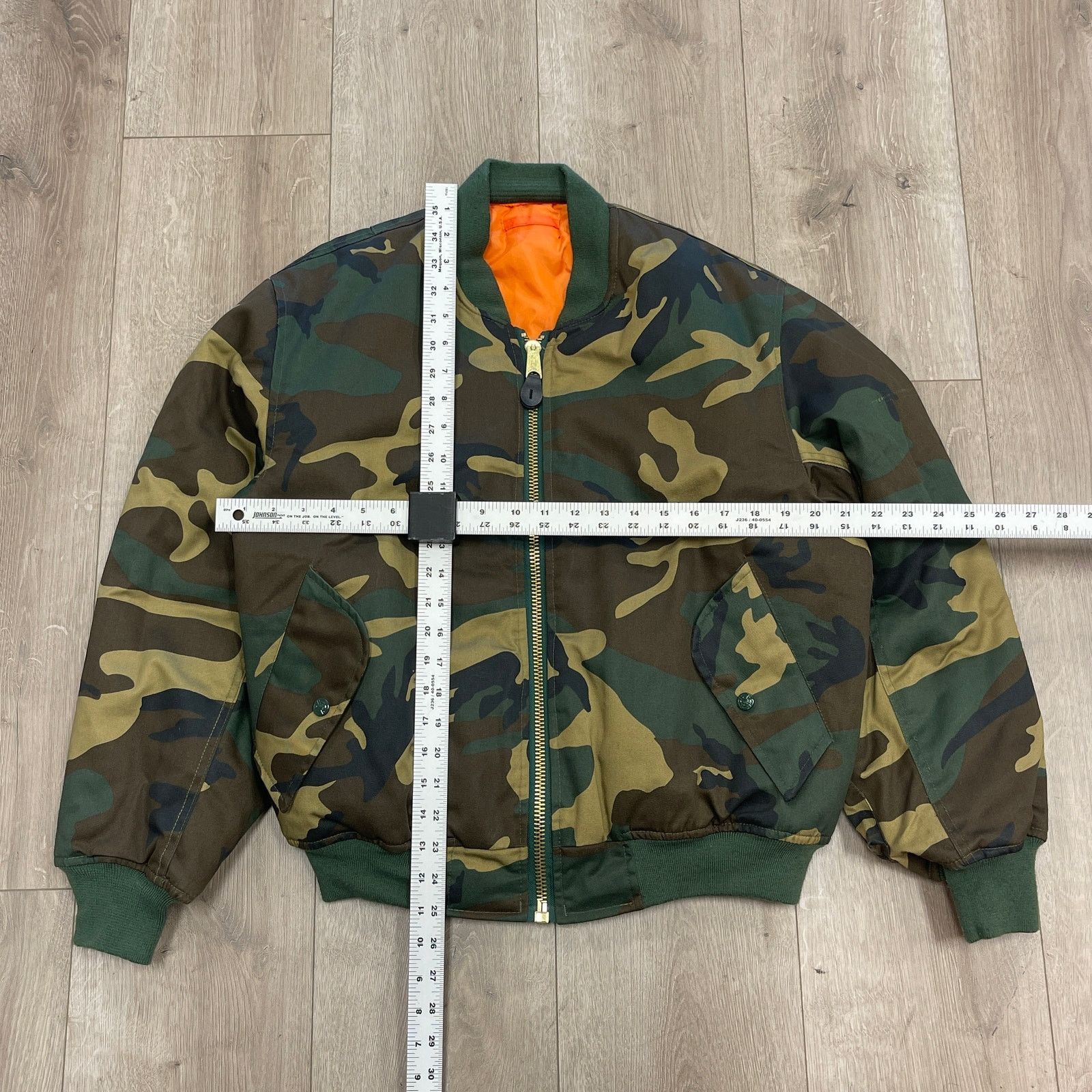 Alyx ALYX SS18 Halcyon Blvd MA-1 camo pilot bomber jacket Small Size US S / EU 44-46 / 1 - 6 Thumbnail
