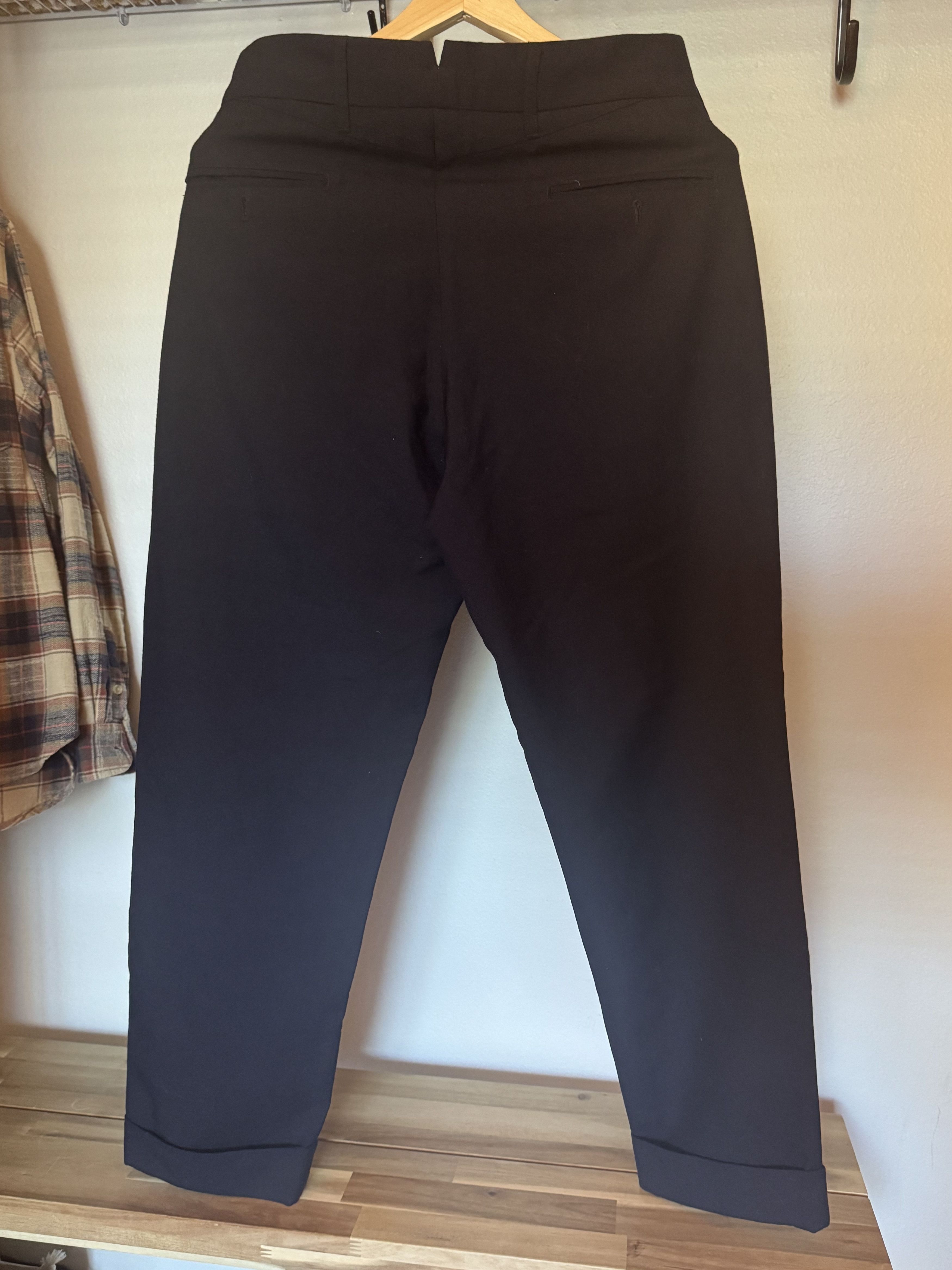 Engineered Garments ANDOVER PANT DARK NAVY UNIFORM SERGE - Small Size US 32 / EU 48 - 3 Thumbnail