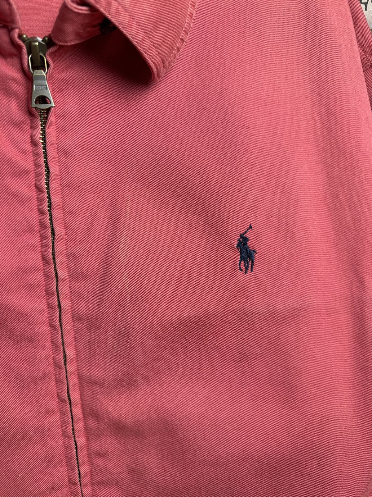 Polo Ralph Lauren × Vintage Vintage Polo Ralph Lauren Bomber Jacket Pink Size US L / EU 52-54 / 3 - 7 Thumbnail