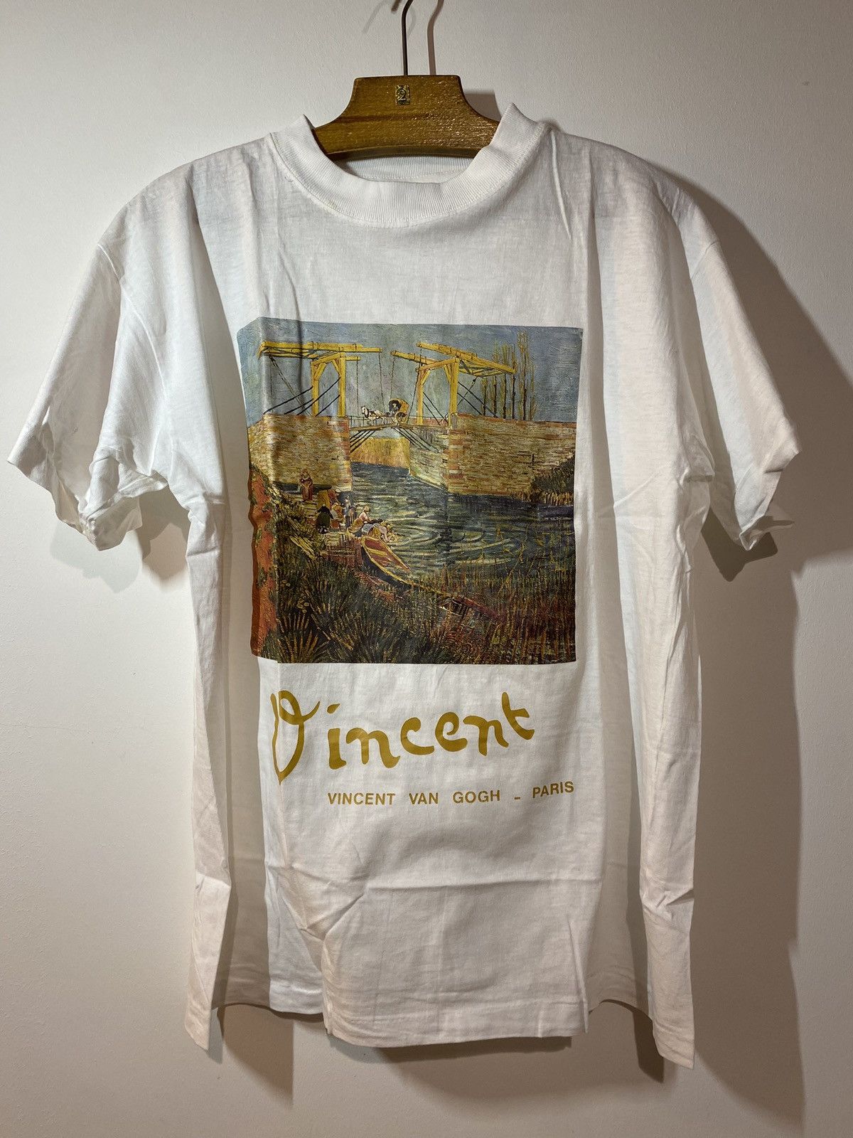 Vintage Vincent Van Gogh art painter vintage 90s shirt Size US XL / EU 56 / 4 - 1 Thumbnail