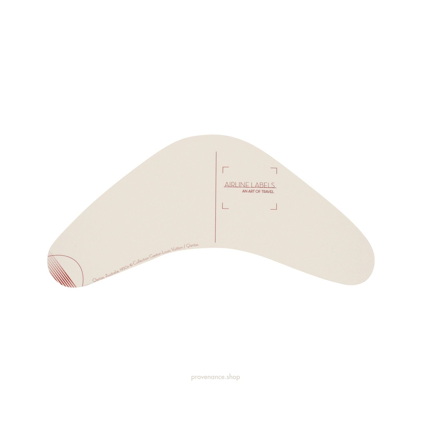 Louis Vuitton 🔴Airline Label Postcard Sticker- QANTAS Size ONE SIZE - 2 Thumbnail