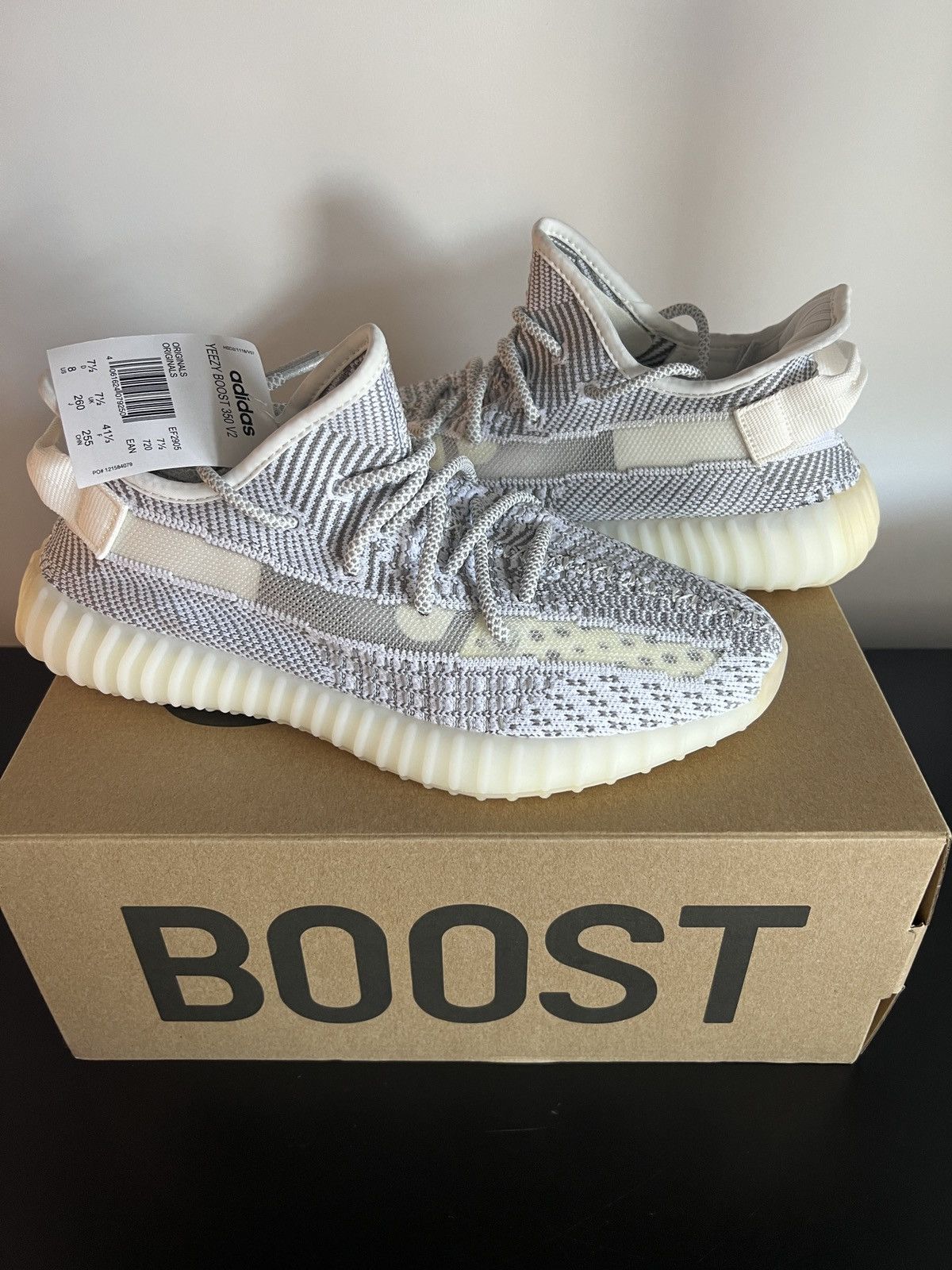 Adidas YEEZY BOOST 350 V2 STATIC Size US 8 / EU 41 - 9 Thumbnail