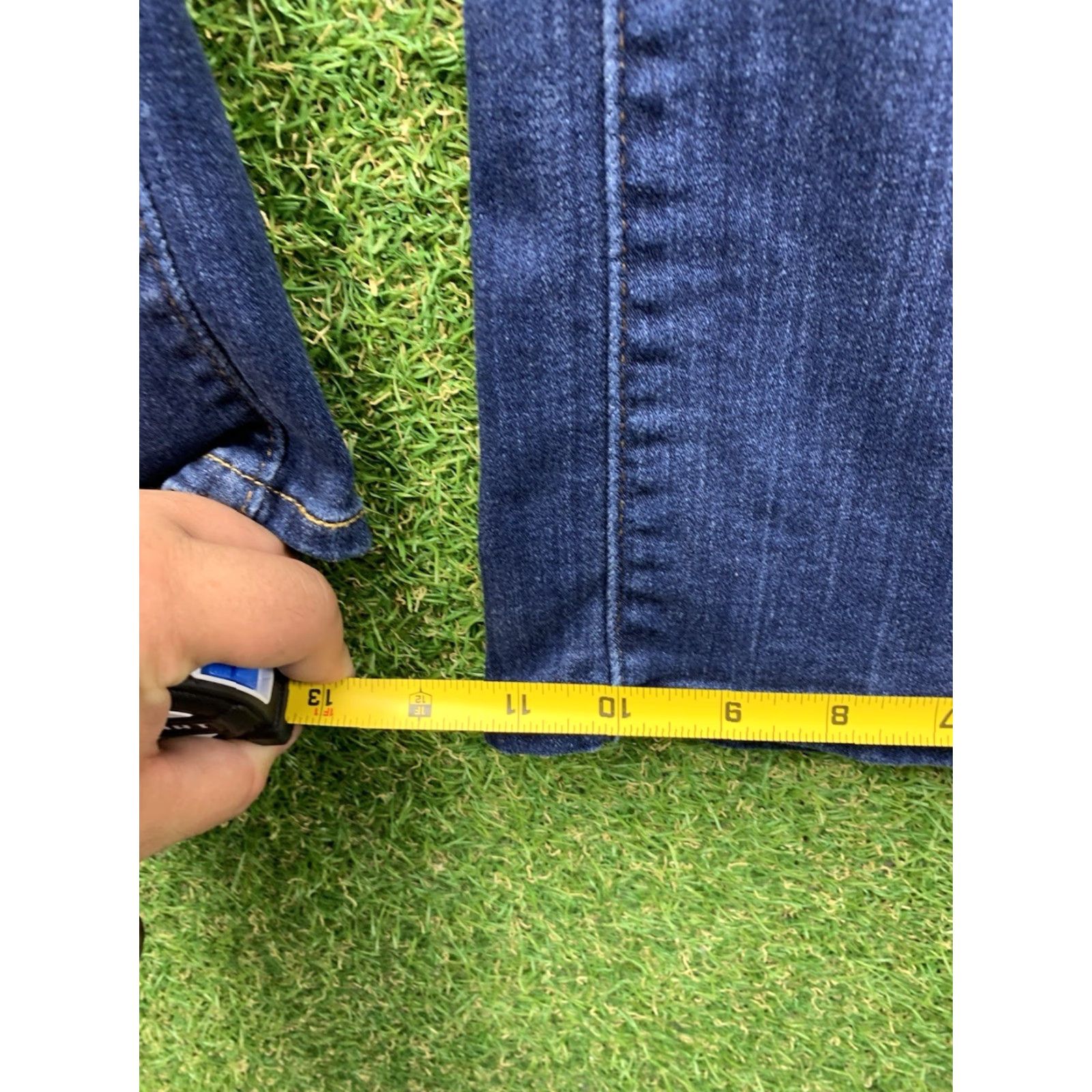 Levi's VINTAGE Levi's Flare Jeans Women 24W Denim High Rise Waterless Cotton Spandex 70s 80s Retro Size 42" / US 20 - 5 Thumbnail