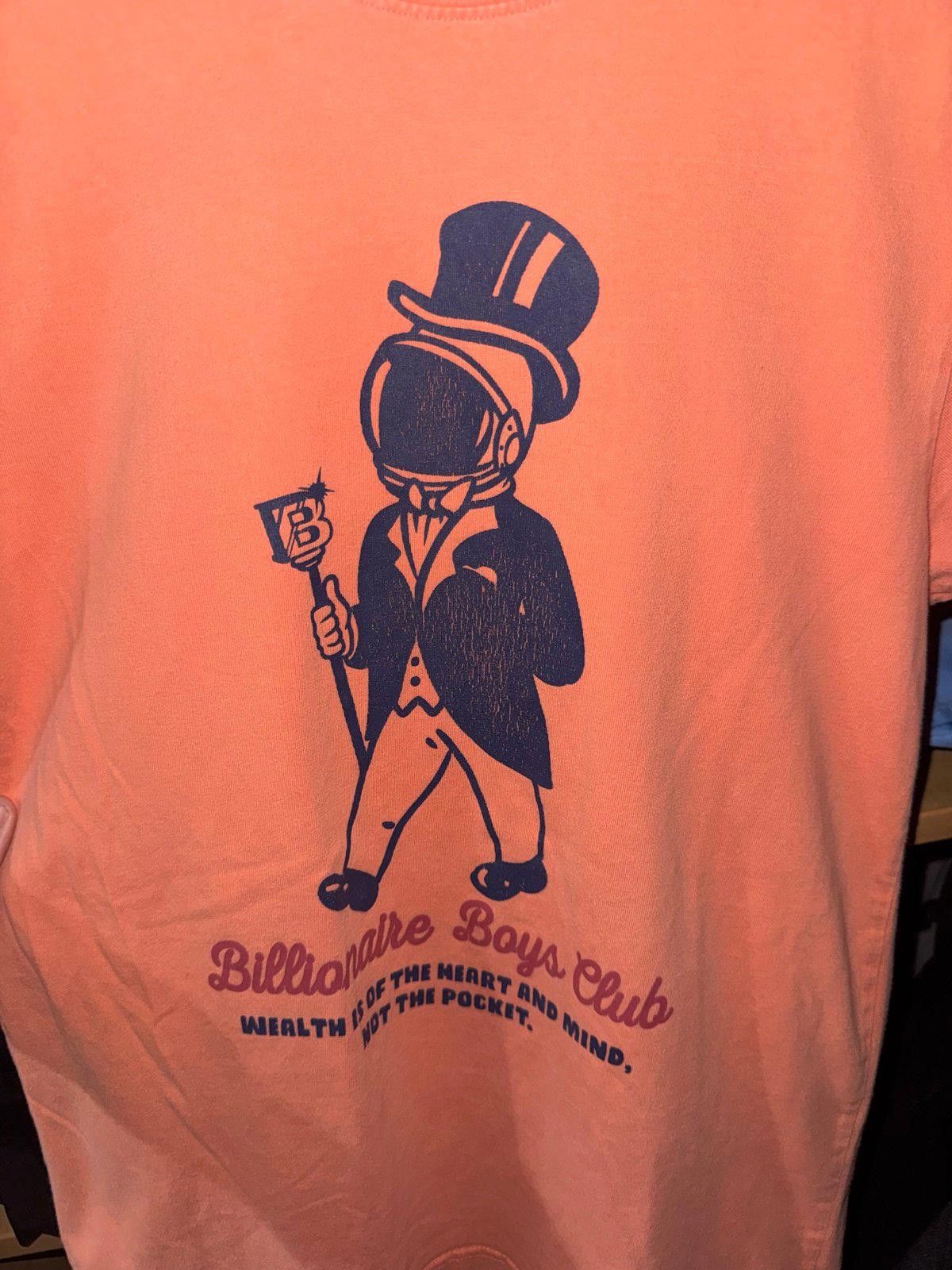 Billionaire Boys Club Billionaire Boys Club Wealth Tee Orange Sz S Rare Authentic Size US S / EU 44-46 / 1 - 3 Thumbnail