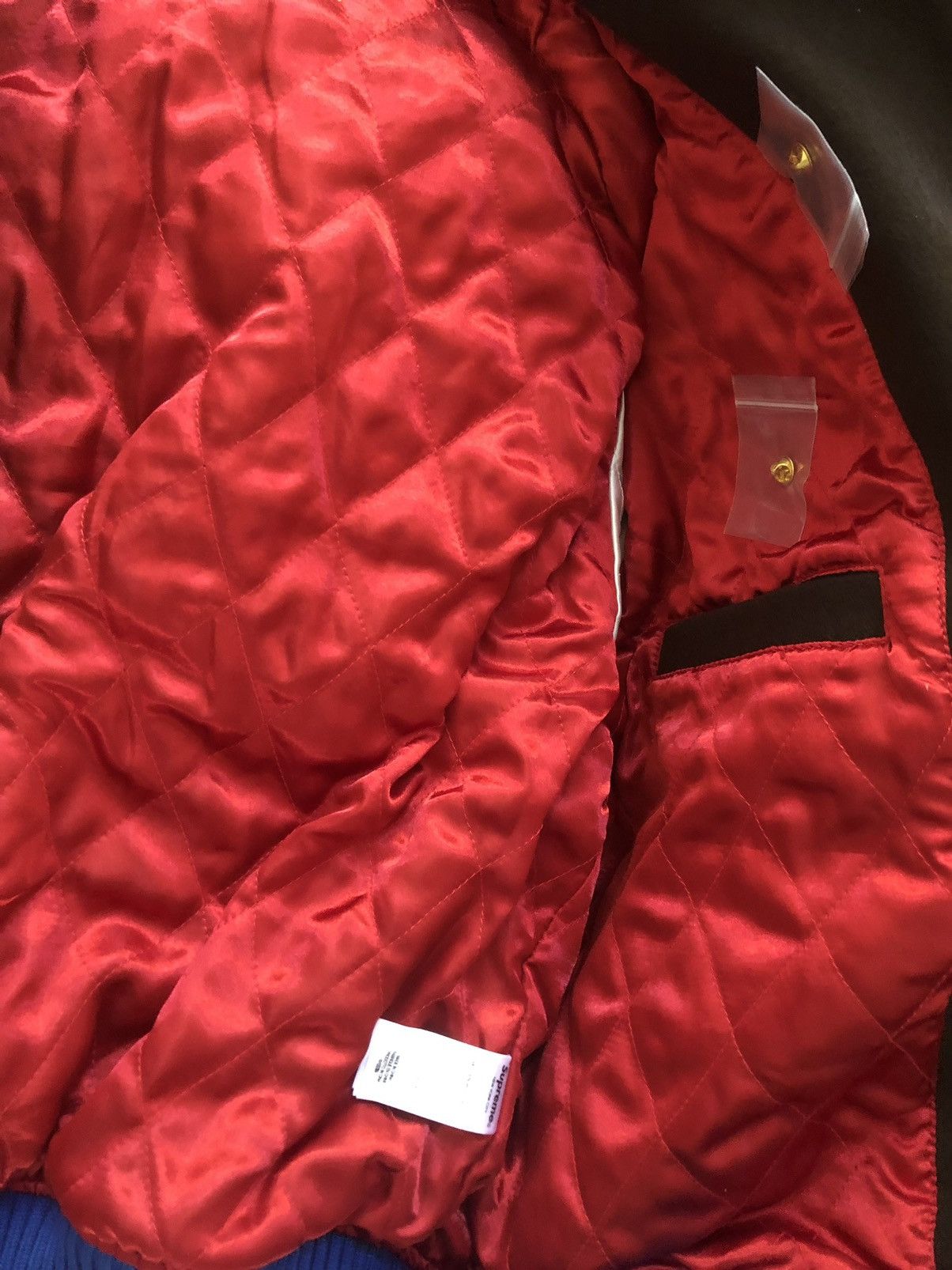 Supreme Supreme Tiger Varsity Jacket Brown Small Size US S / EU 44-46 / 1 - 8 Thumbnail