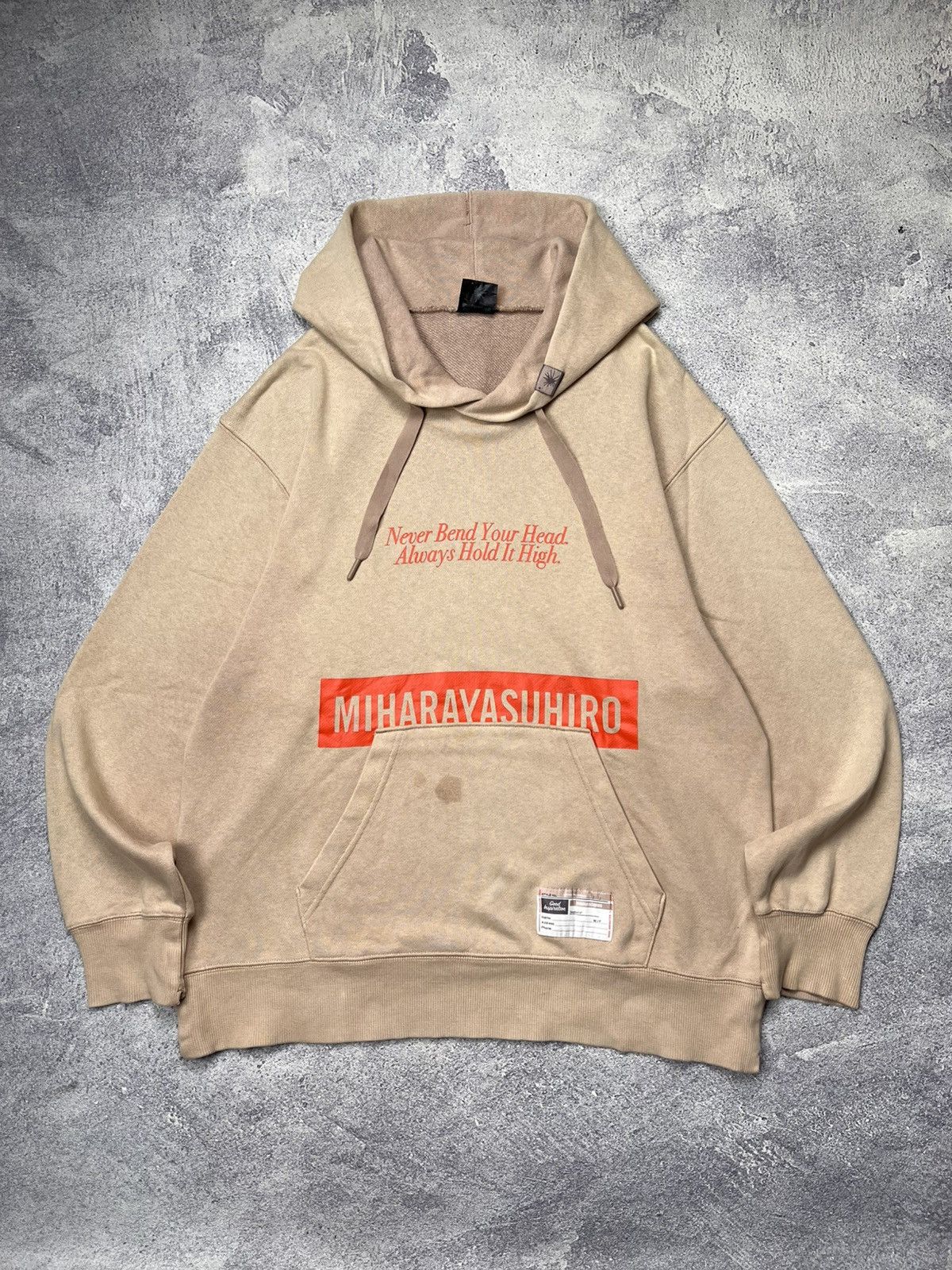 Maison MIHARA YASUHIRO Mihara Yasuhiro Good Inspiration Hoodie Size US L / EU 52-54 / 3 - 1 Thumbnail