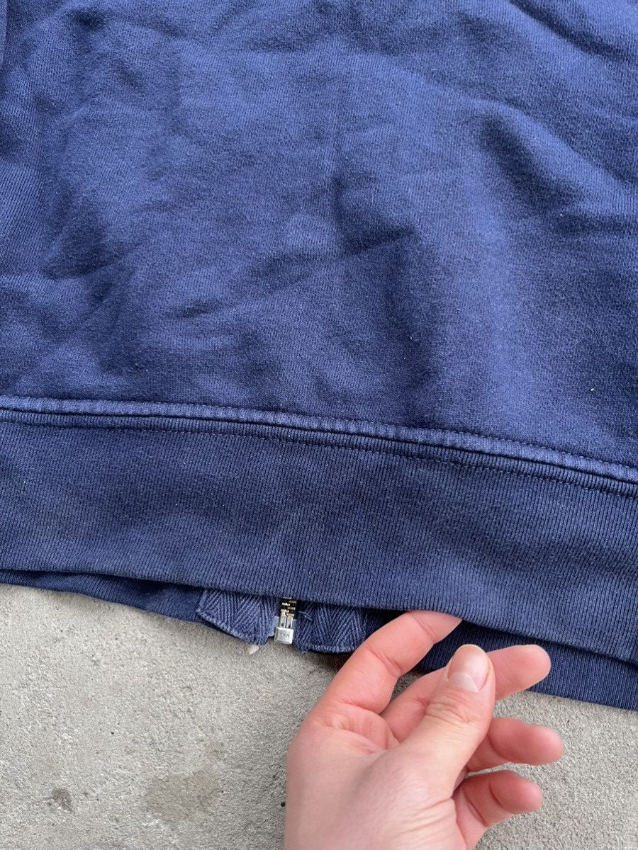 Polo Ralph Lauren × Vintage Vintage Polo Ralph Lauren Cotton Zip Up Faded Hoodie Blue Size US M / EU 48-50 / 2 - 18 Thumbnail