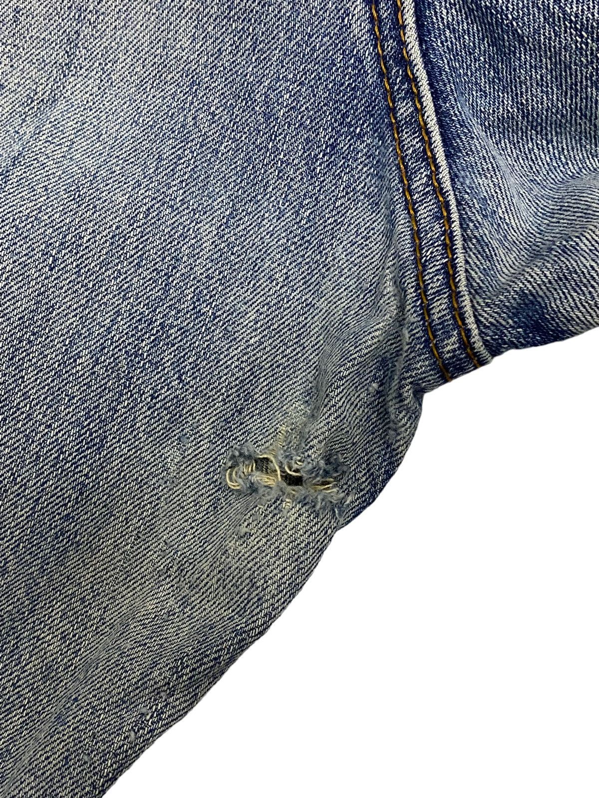 Levi's Vintage Clothing Levis Vintage Clothing 517 Distressed Denim Light Washed Size US 30 / EU 46 - 12 Thumbnail