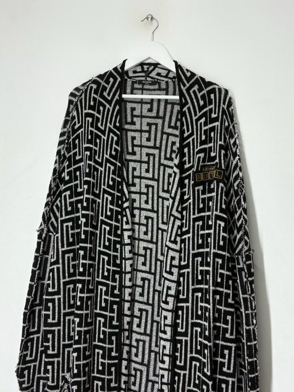 Balmain Balmain Paris Monogram Bathrobe Size US XL / EU 56 / 4 - 2 Thumbnail