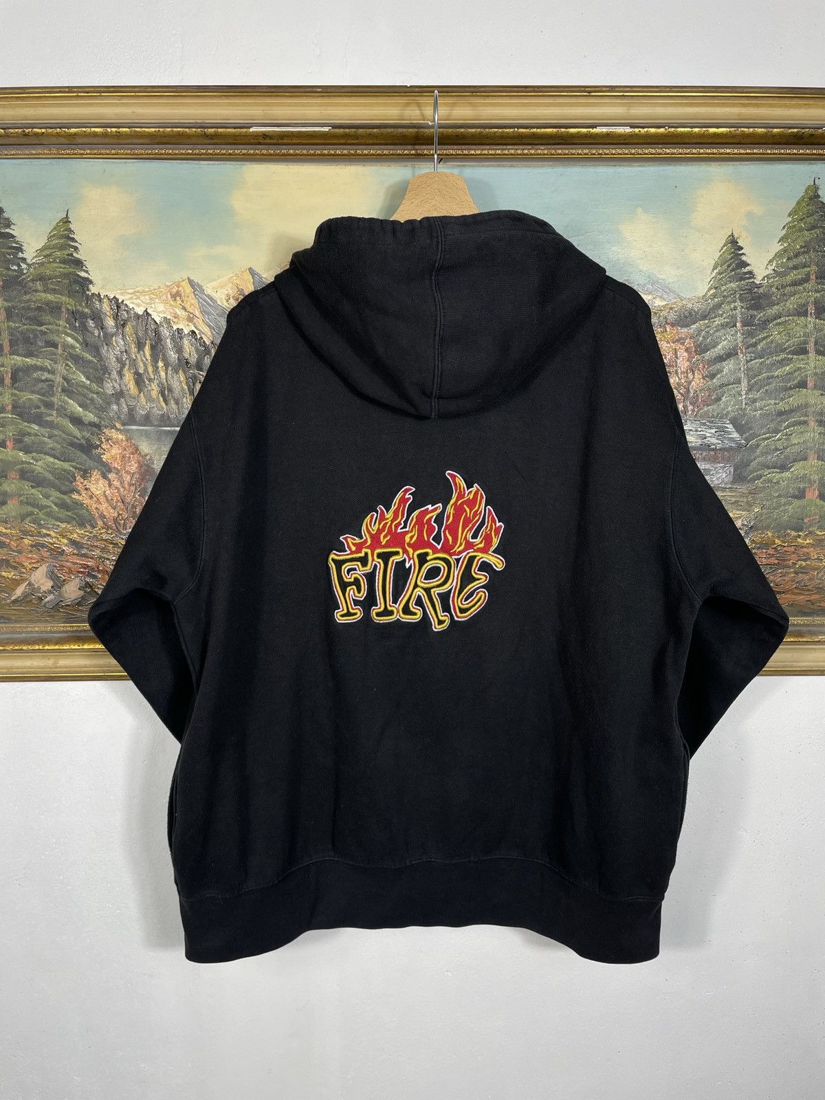 Fubu × JNCO × Vintage Retro 00s Boxy Hoodie JNCO Vibe Hiphop Rap Skate HipHop Size US L / EU 52-54 / 3 - 1 Thumbnail