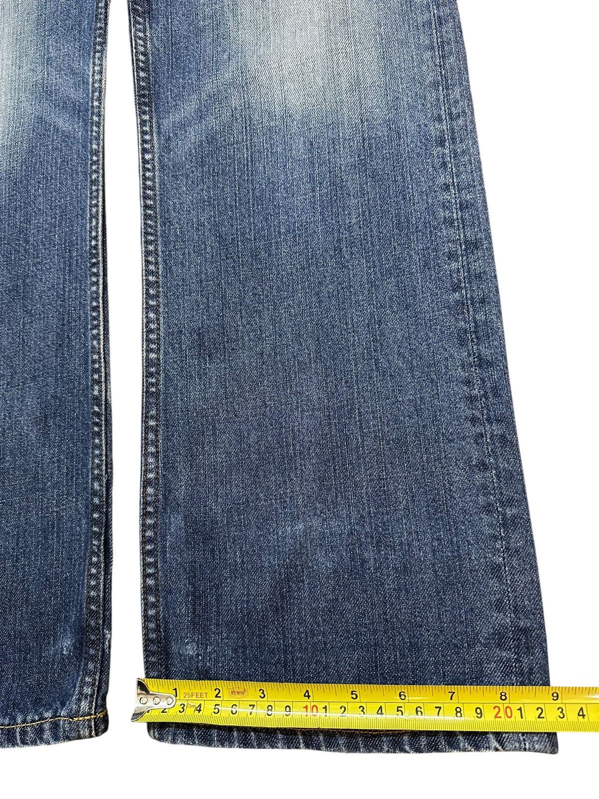Timberland Vintage Timberland Blue Faded Wash Distress Loose Jeans Size US 32 / EU 48 - 17 Thumbnail