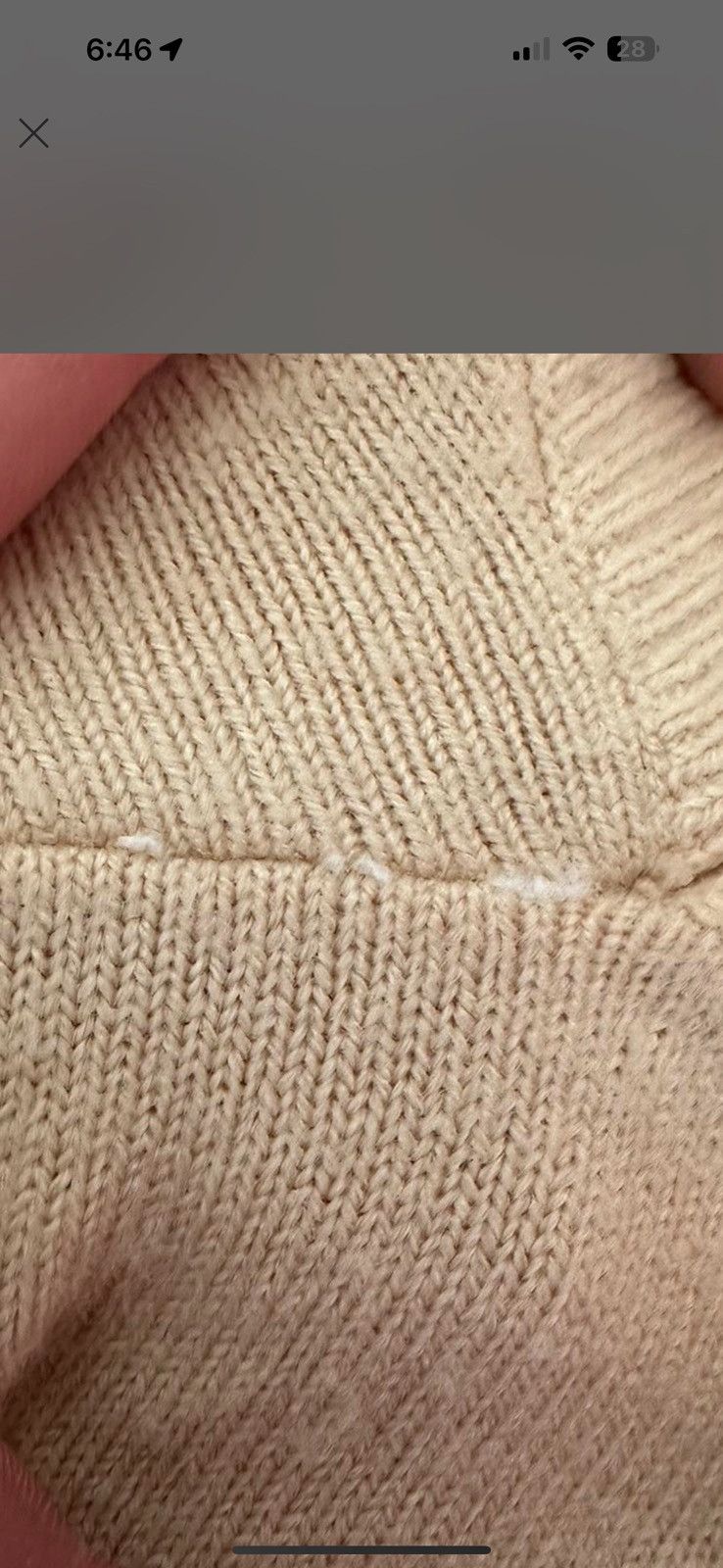 Ralph Lauren Beige Ralph Lauren Vneck Size US M / EU 48-50 / 2 - 8 Thumbnail