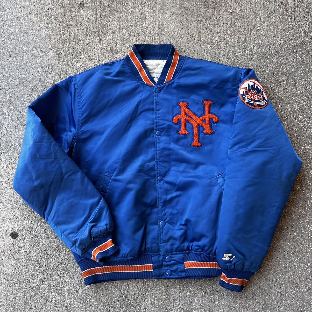 Vintage 1980s Mets MLB newest Starter jacket