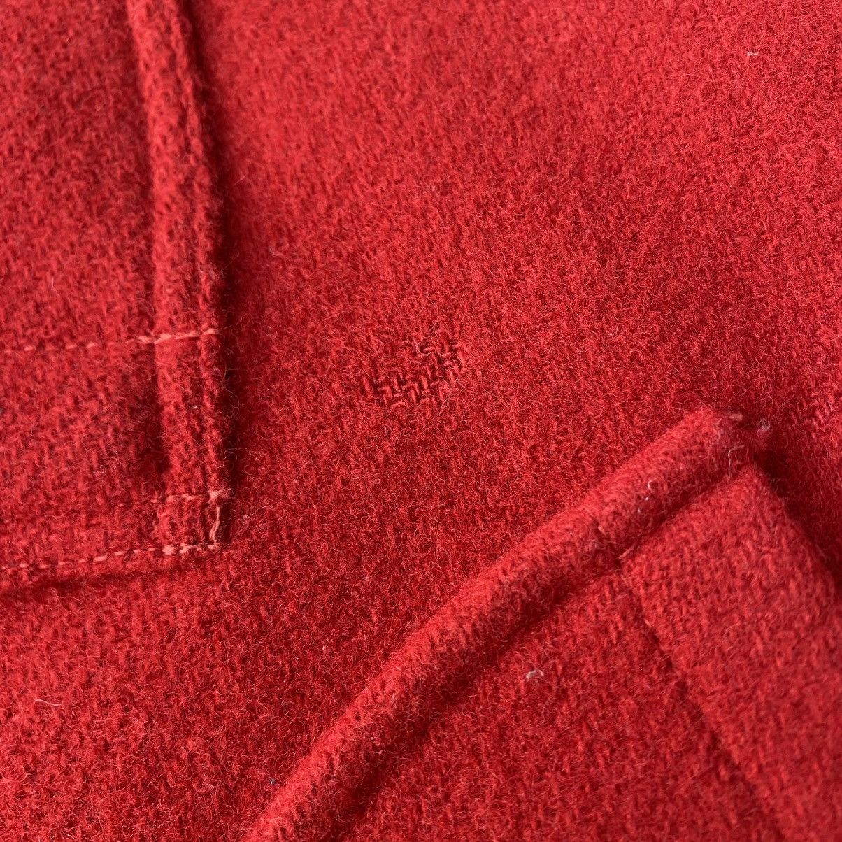 Warehouse Warehouse Pullover Wool Melton Jacket Side Zipper Talon USA Size US S / EU 44-46 / 1 - 19 Thumbnail