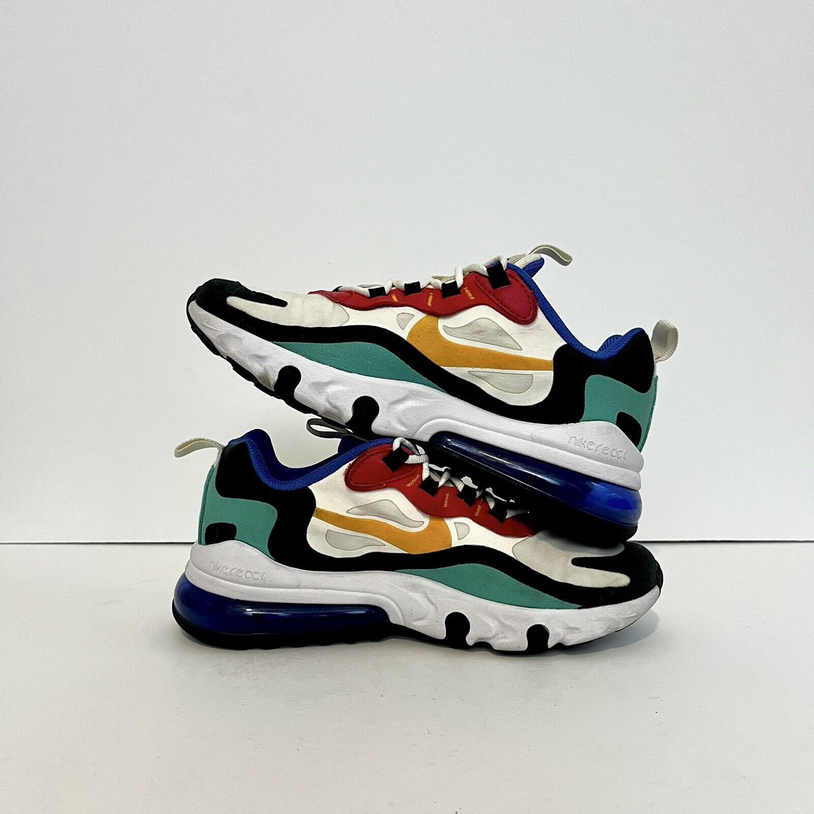 Nike Nike Air Max 270 React GS 2019 Bauhaus BQ0103 001 Rare Sz 5Y Size US 6.5 / IT 36.5 - 6 Thumbnail