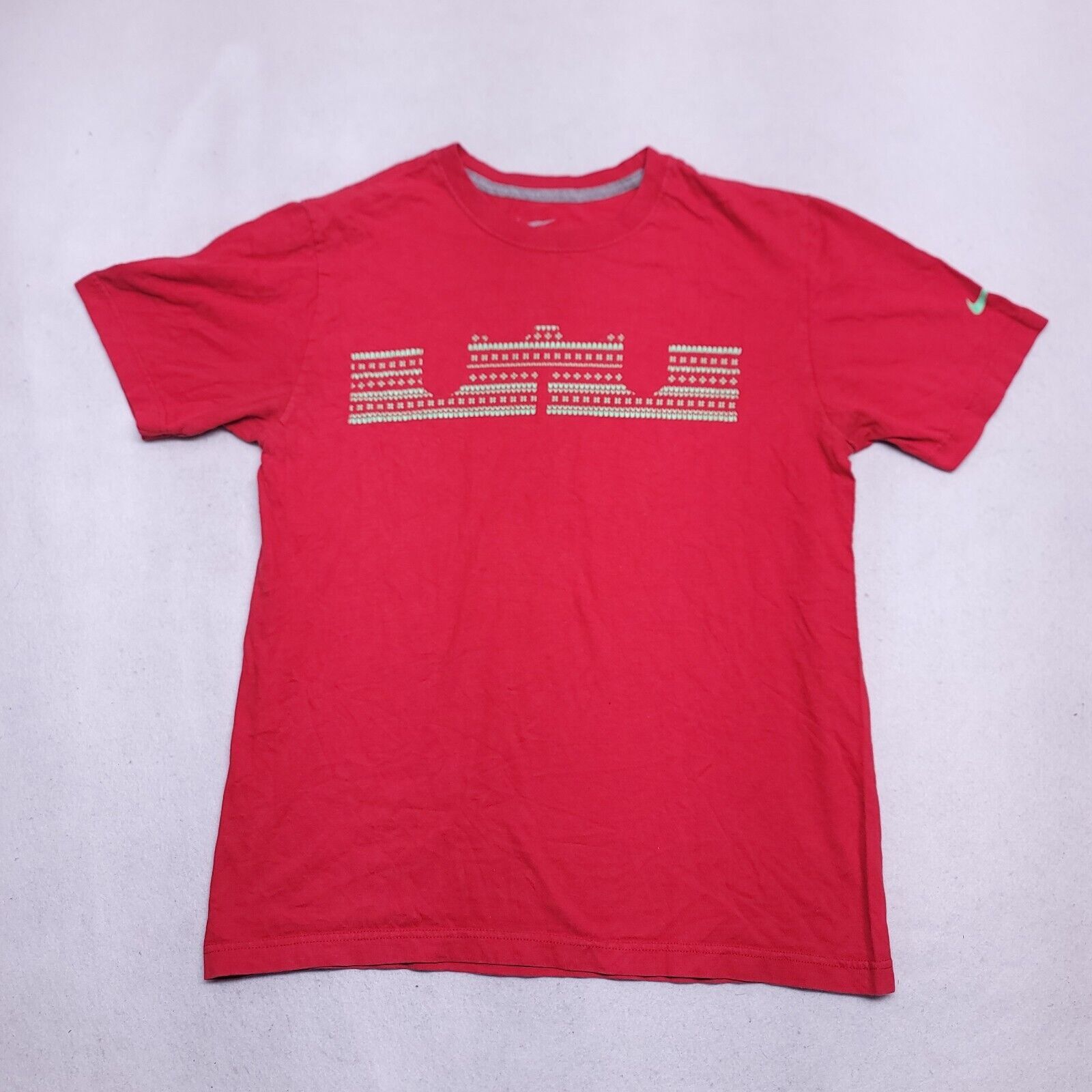 Nike Nike Casual Pullover Graphic Shirt Mens Size Medium M Red Size US M / EU 48-50 / 2 - 2 Thumbnail