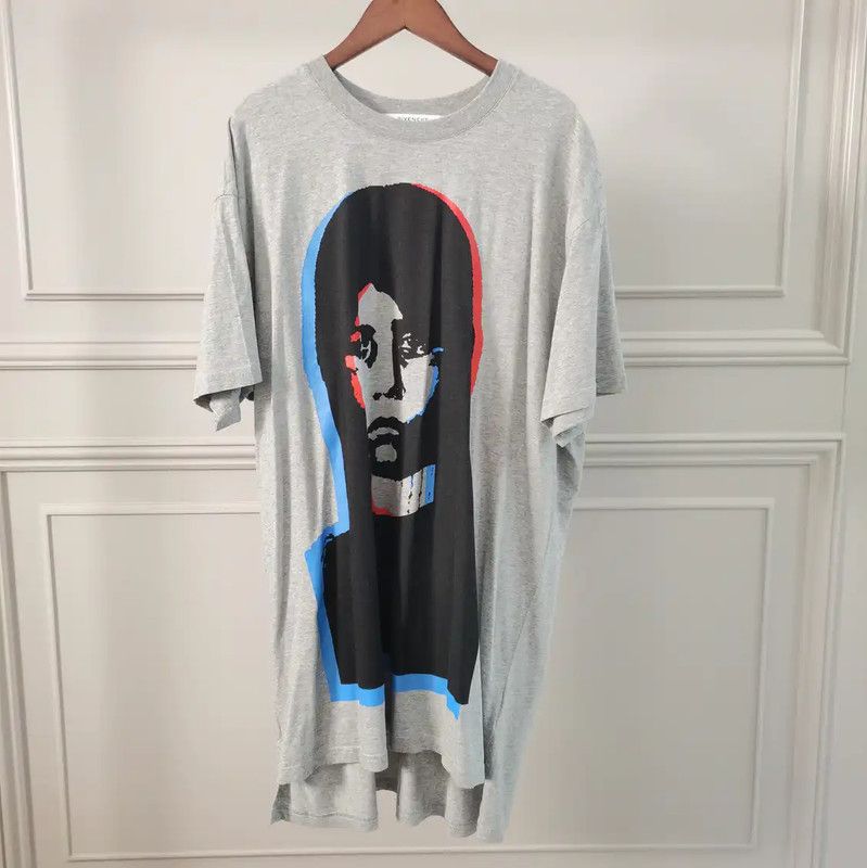 Givenchy Givenchy Gray Cotton Graphic Print T-shirt 0089 Size US M / EU 48-50 / 2 - 1 Thumbnail