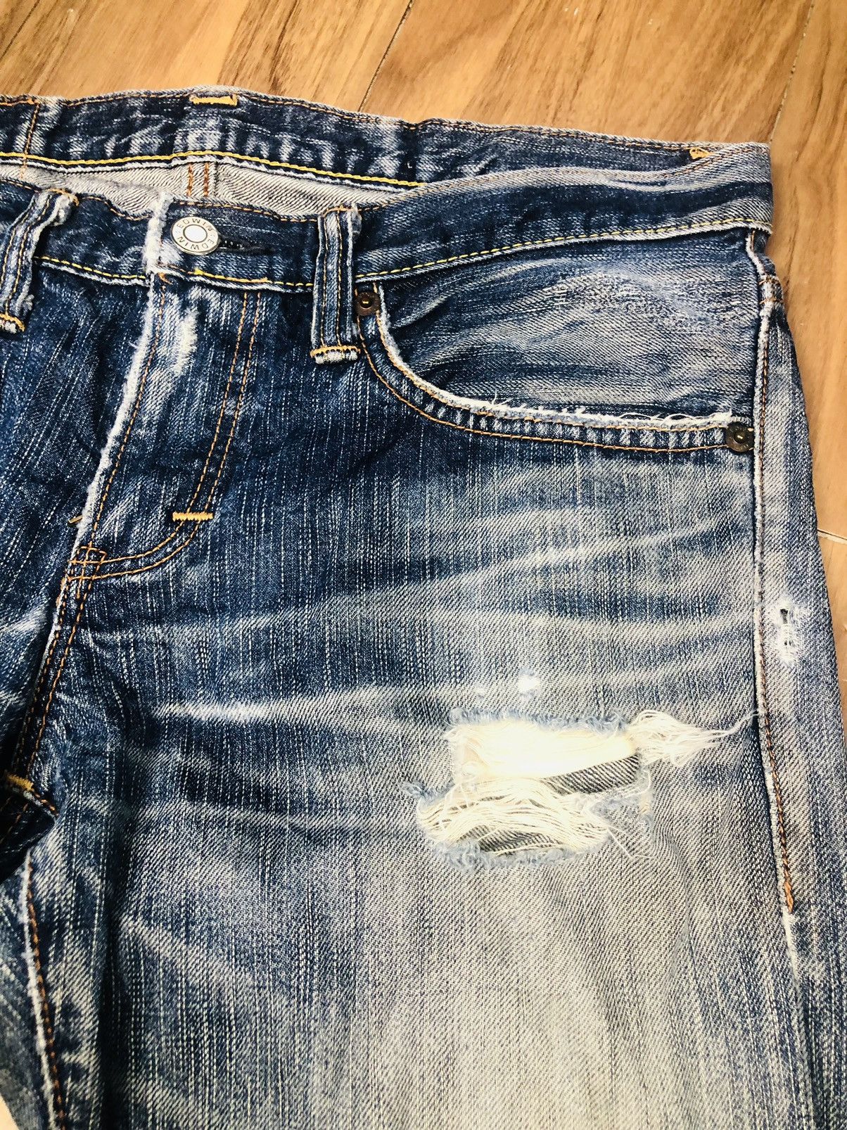 Edwin Edwin Distressed Jeans (21) Size US 32 / EU 48 - 6 Thumbnail