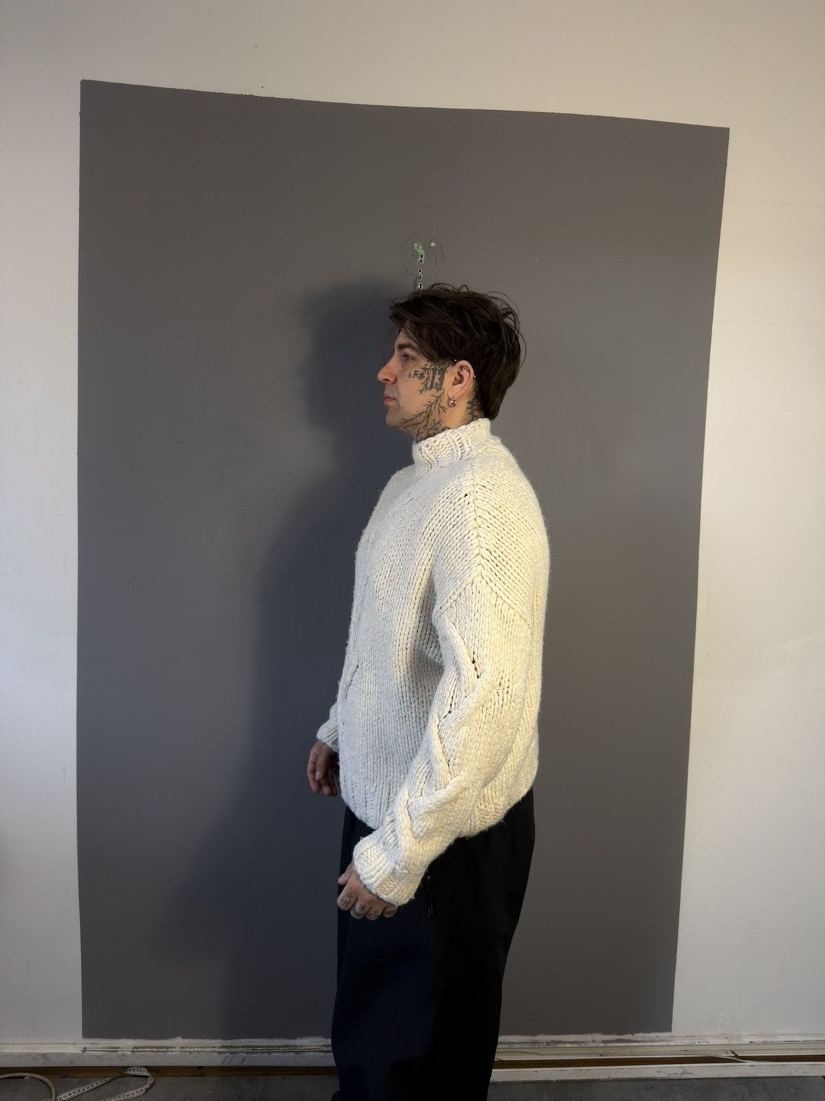 Balenciaga Balenciaga knit oversized sweater Size US L / EU 52-54 / 3 - 9 Thumbnail