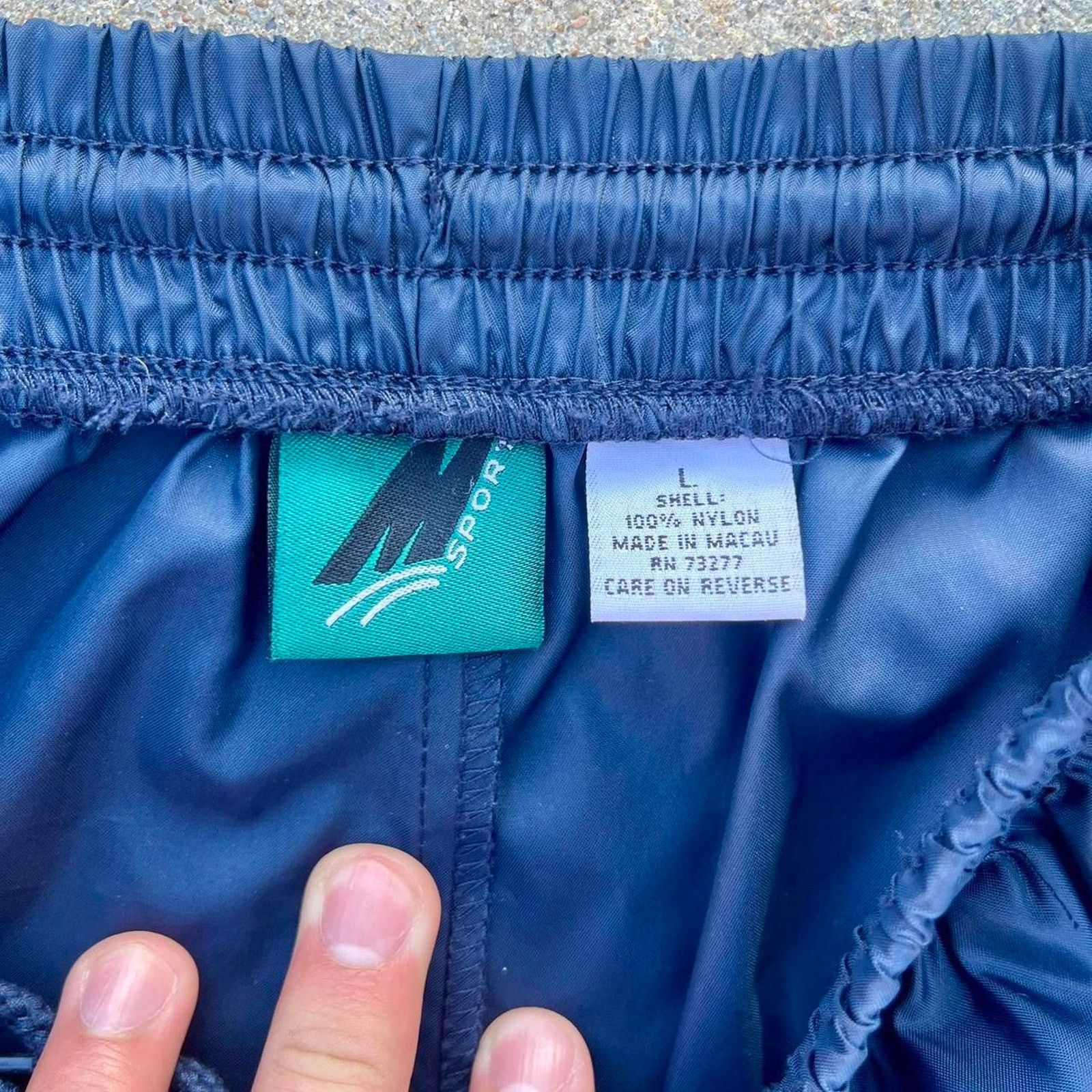 Other Vintage nylon sweatpants joggers Size US 36 / EU 52 - 5 Thumbnail