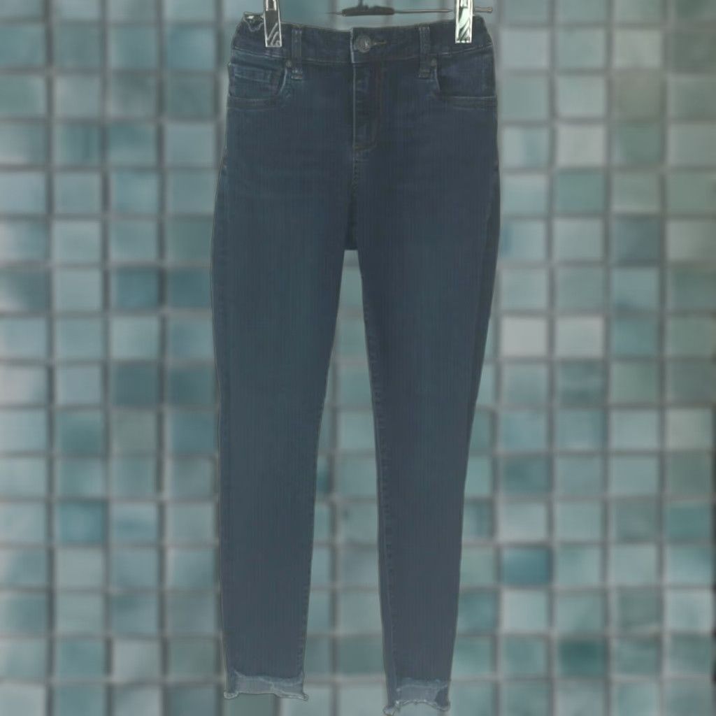 Vintage KUT from the Kloth Jeans Womens Size 0 Skinny Blue Denim 26X27 Size 25" / US 0 / IT 36 - 1 Thumbnail