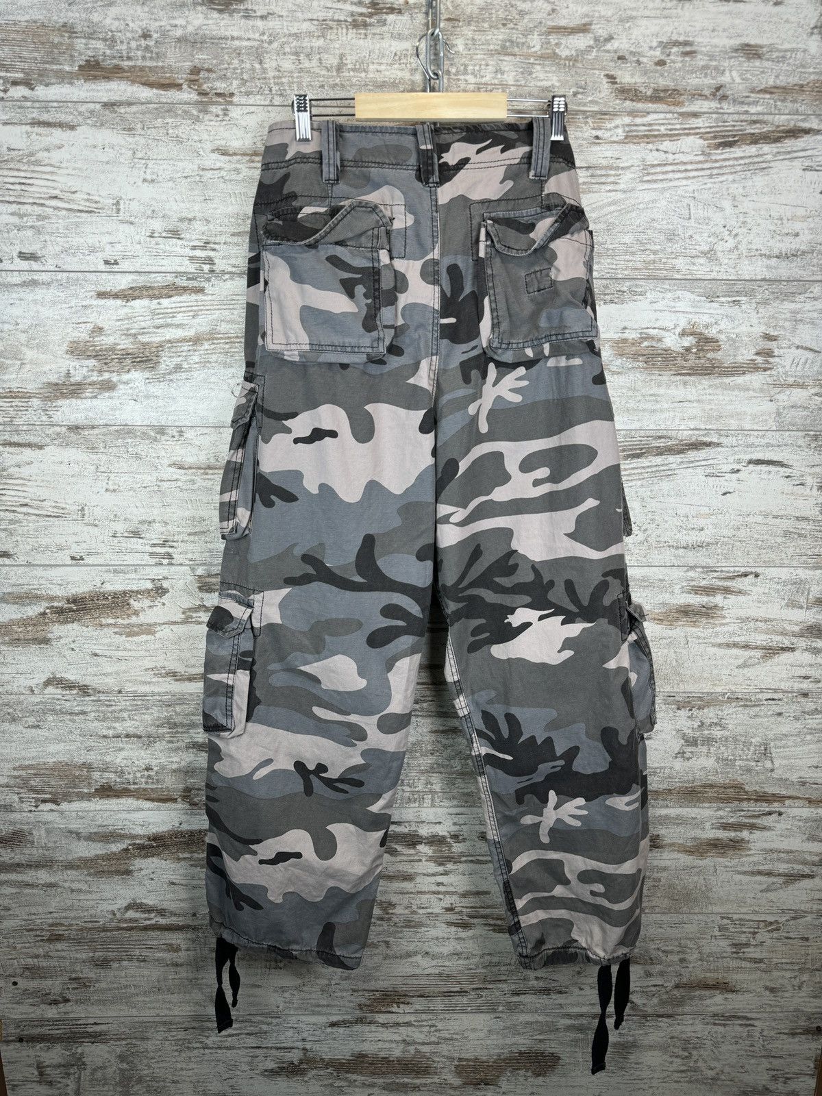 Vintage Mens Vintage Surplus Cargo baggy pants y2k rare Japanese Size US 34 / EU 50 - 13 Thumbnail