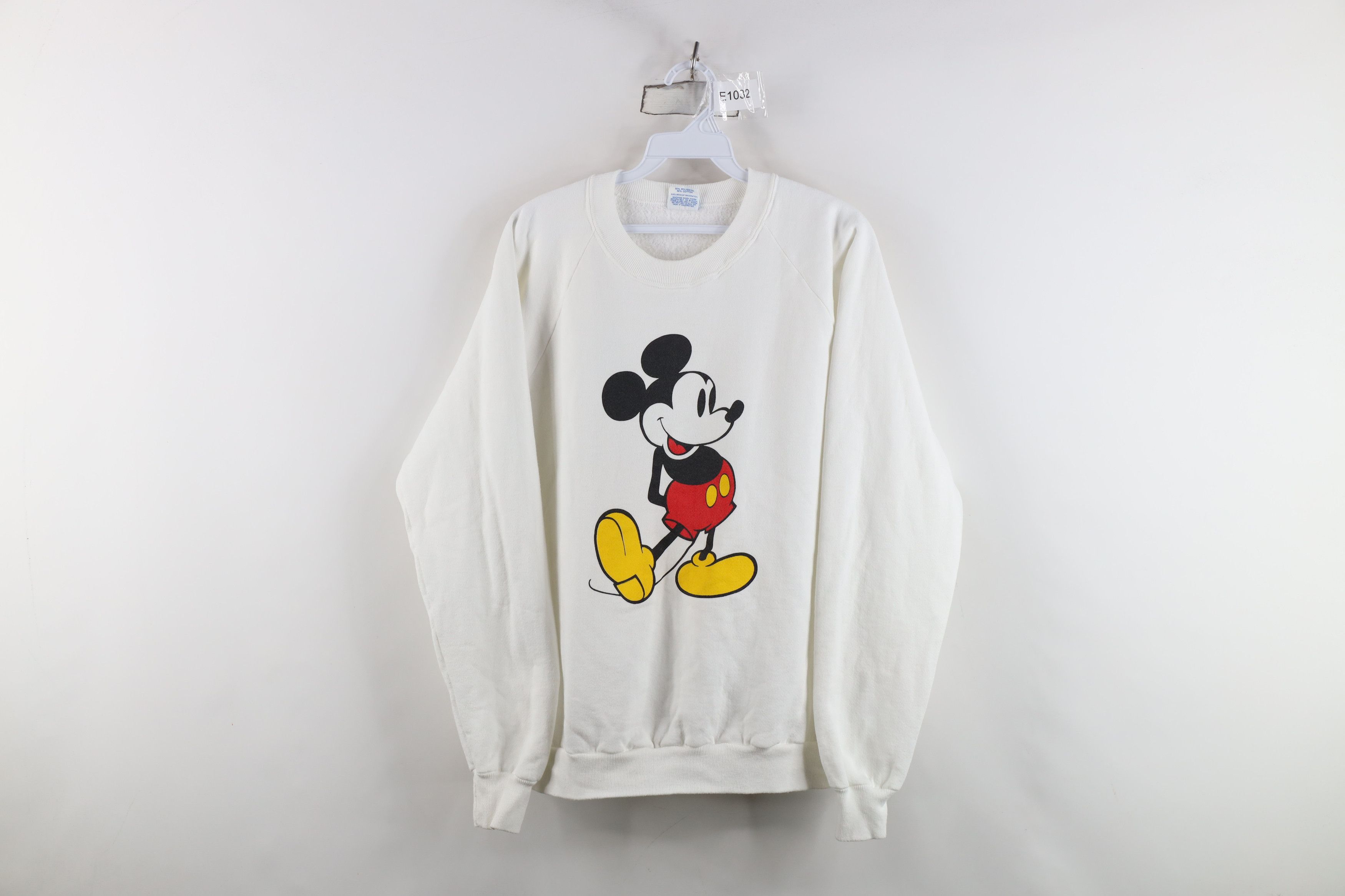 Vintage 80s Disney Mickey Mouse Big Logo Sweatshirt USA