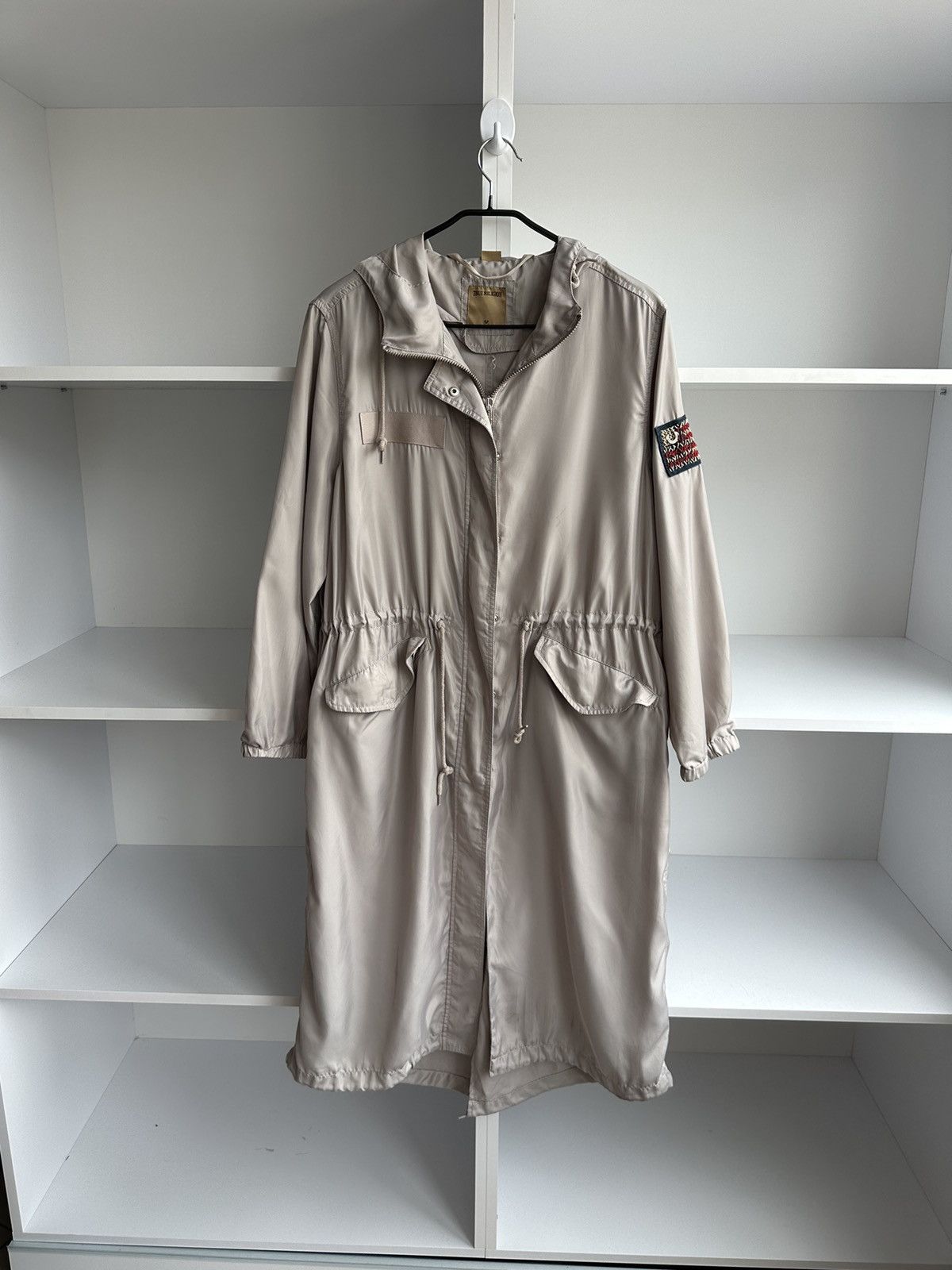 True Religion × Vintage Vintage True Religion Nylon Trench Coat Size US L / EU 52-54 / 3 - 1 Thumbnail