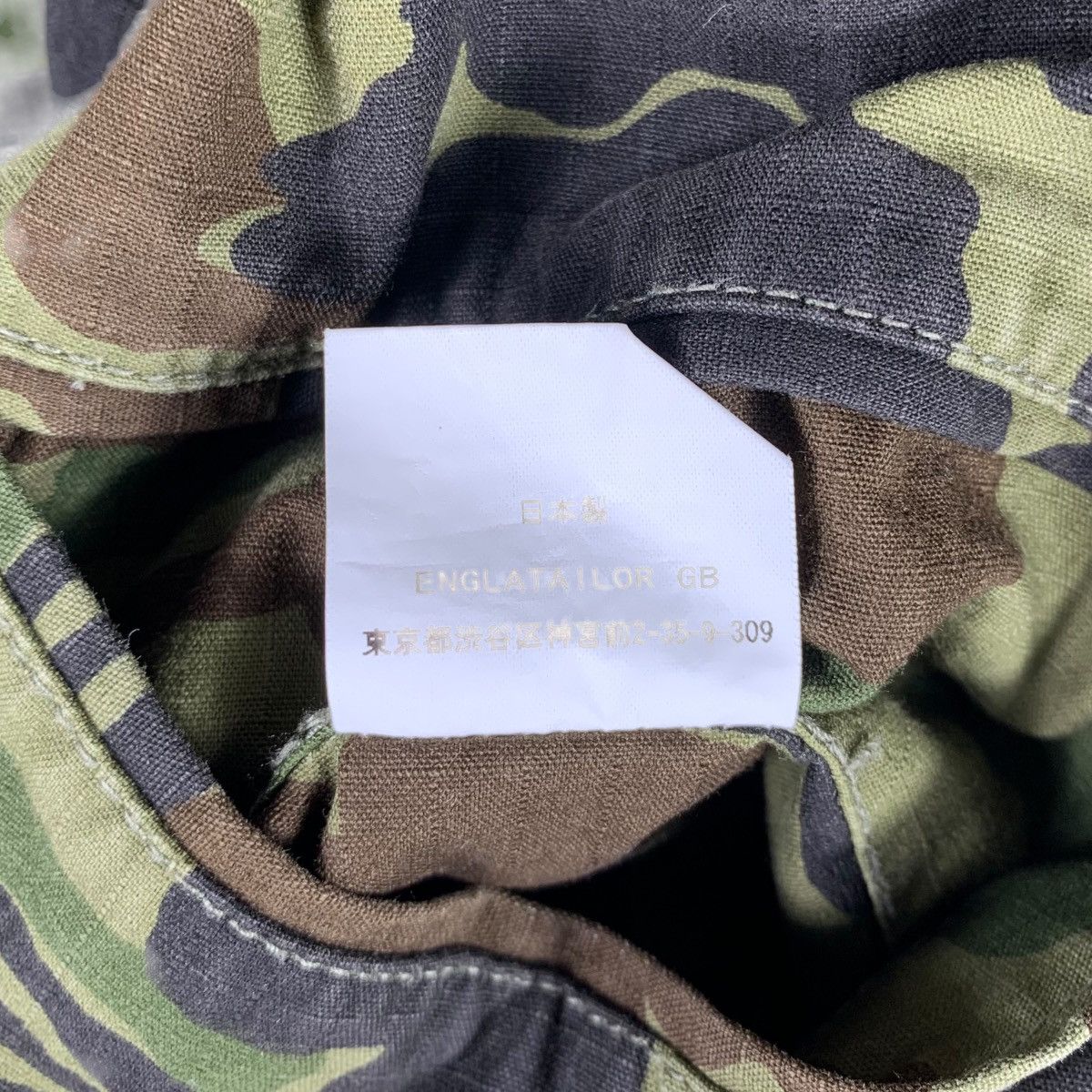 Vintage ENGLATAILOR Great Britain Camouflage Army Jacket Size US M / EU 48-50 / 2 - 7 Thumbnail