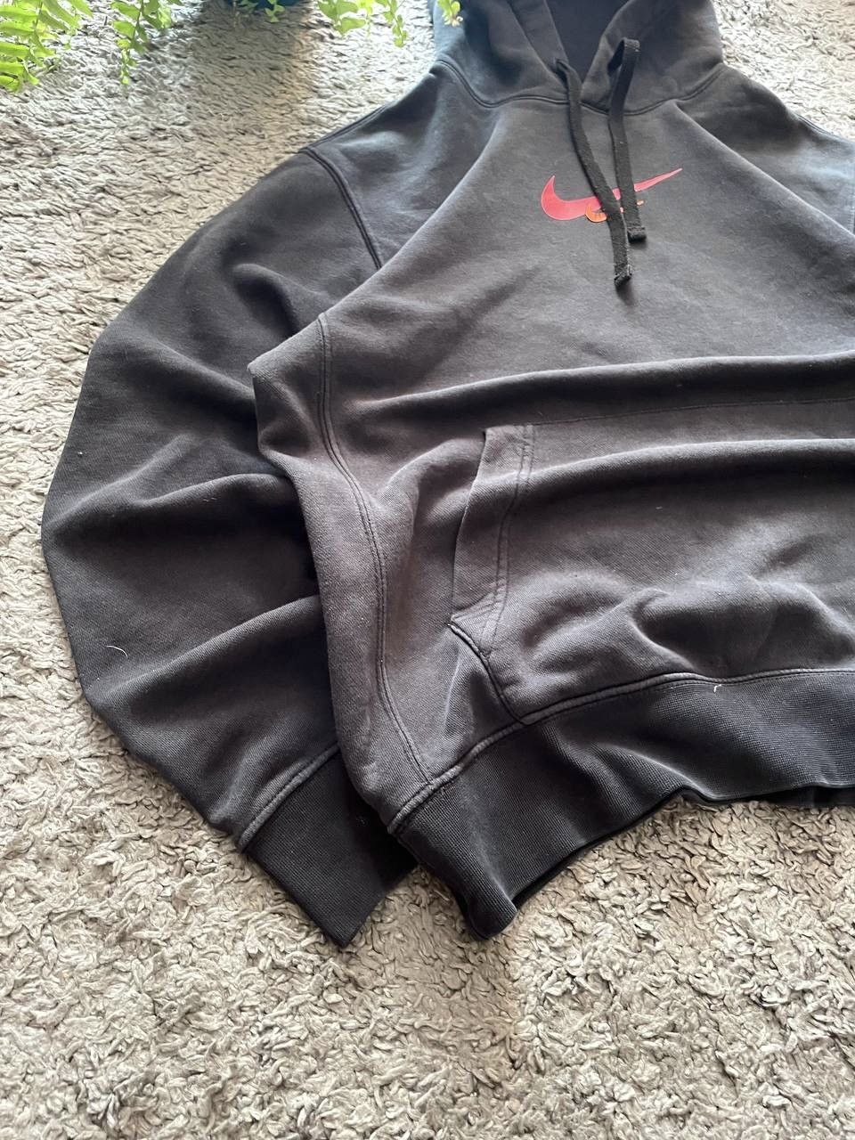 Nike × Vintage Nike Hoodie Streetwear Big Logo Swoosh Drill Nocta Rare Size US S / EU 44-46 / 1 - 14 Thumbnail