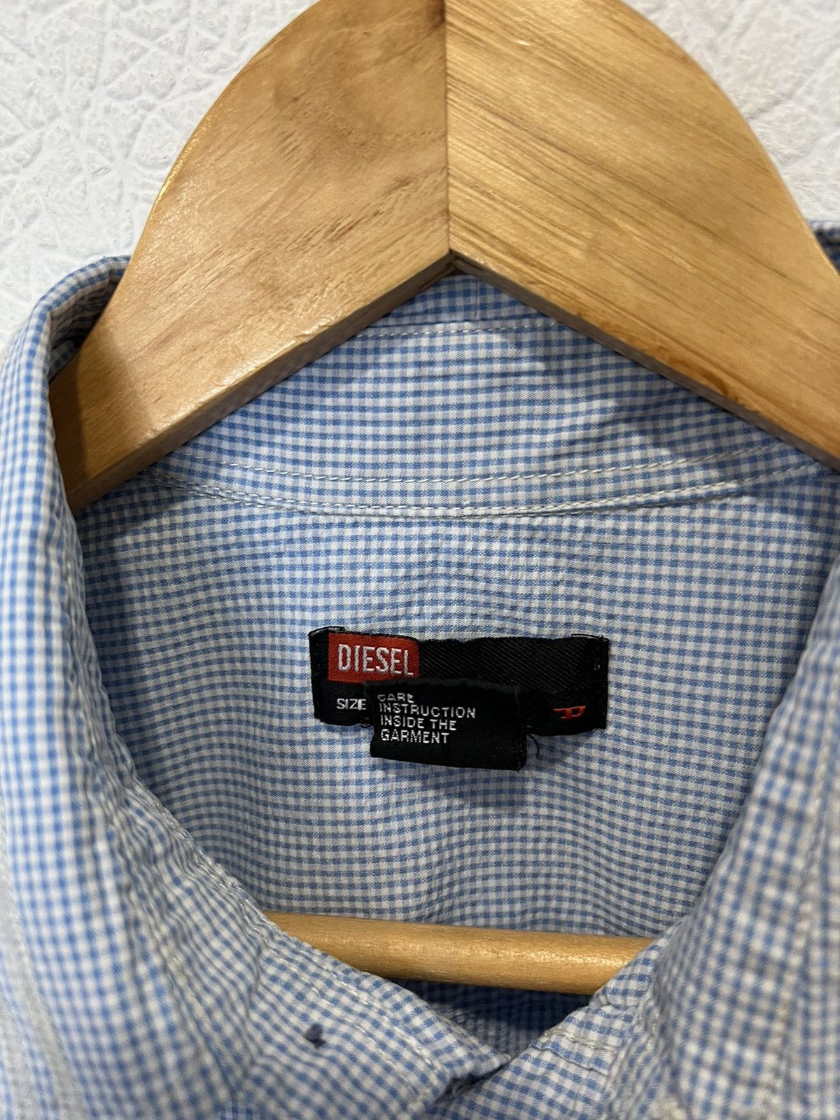 Diesel Vintage Diesel Blue Shirt Size US XL / EU 56 / 4 - 3 Thumbnail